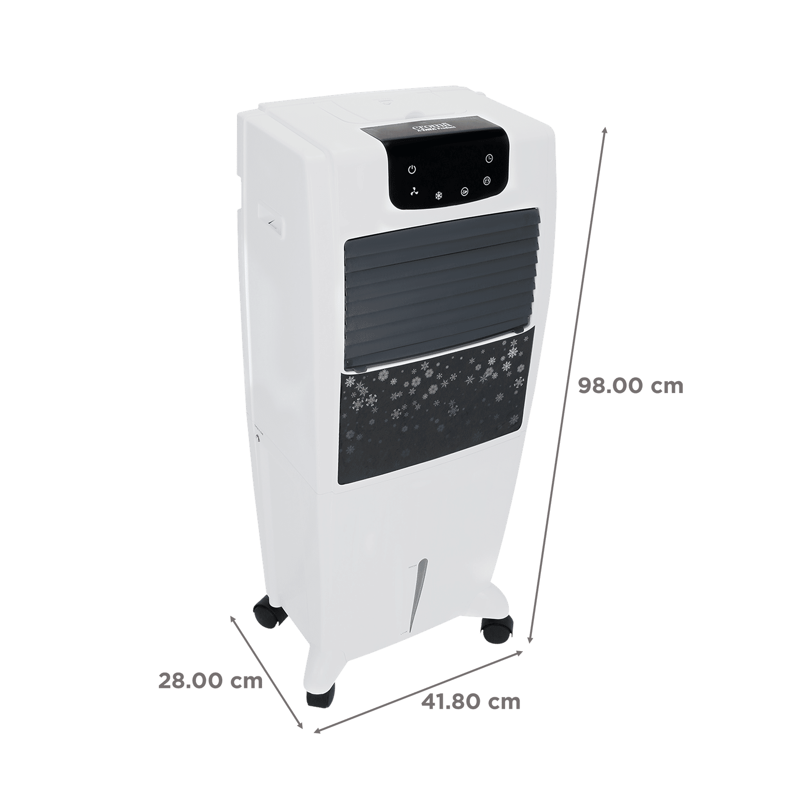 Croma 35 Litres Personal Air Cooler with Remote (Dust & Mosquito Filter, White)_2