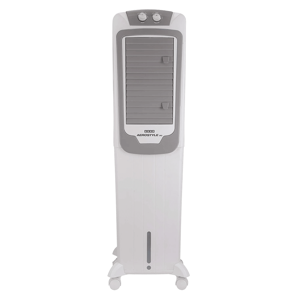 USHA AeroStyles 50 Litres Tower Air Cooler with Dust Filter (EasyClean Ice Chamber, White)_11