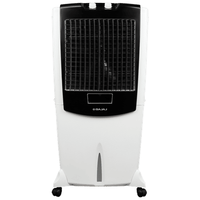 BAJAJ Shield Series Mighty 115 Litres Desert Air Cooler with DuraTuff PRO Motor (Antibacterial Honeycomb Technology, White)