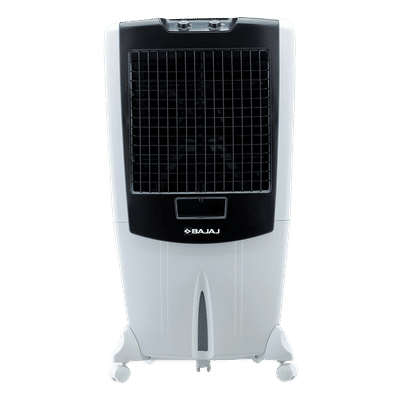 BAJAJ 95 Litres Desert Air Cooler with Turbo Fan Technology (Anti Bacterial Hexacool Master, White)