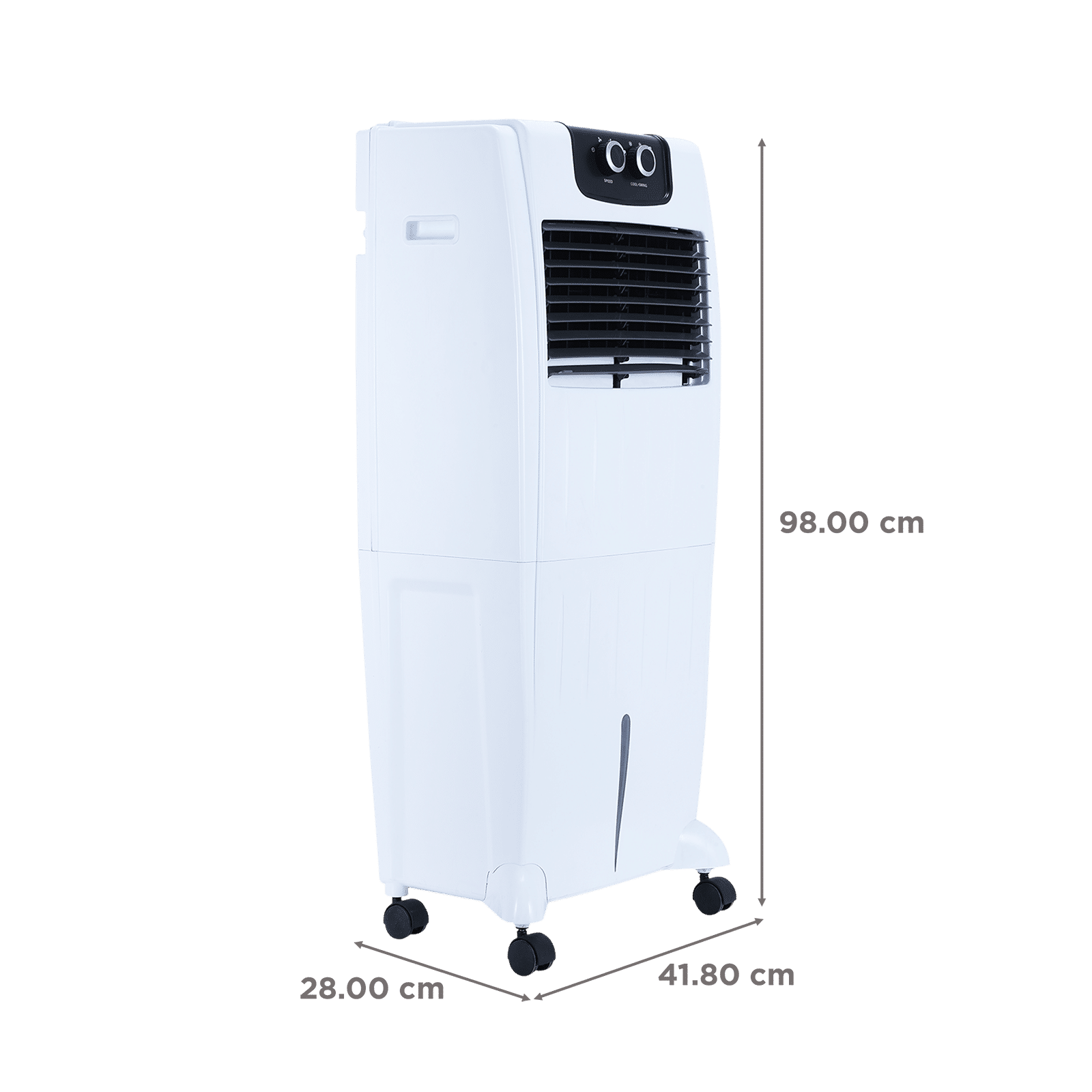 ONIDA Aero 35 Litres Personal Air Cooler with Ice Chamber (Water Level Indicator, White) ONIDA Aero 35 Litres Personal Air Cooler with Ice Chamber (Water Level Indicator, White)_2