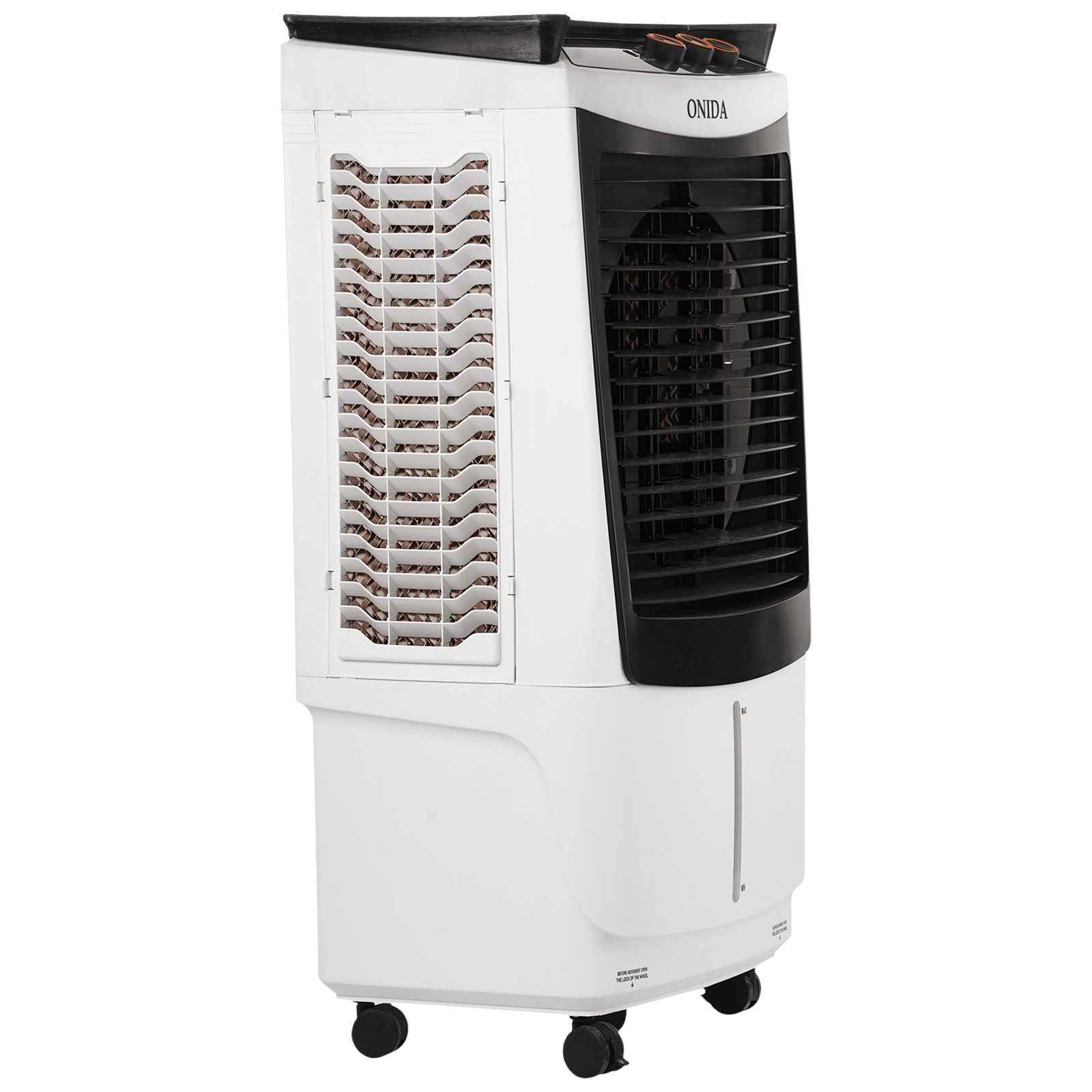ONIDA Storm 90 Litres Desert Air Cooler with Ice Chamber (Water Level Indicator, White & Black) ONIDA Storm 90 Litres Desert Air Cooler with Ice Chamber (Water Level Indicator, White & Black)_12