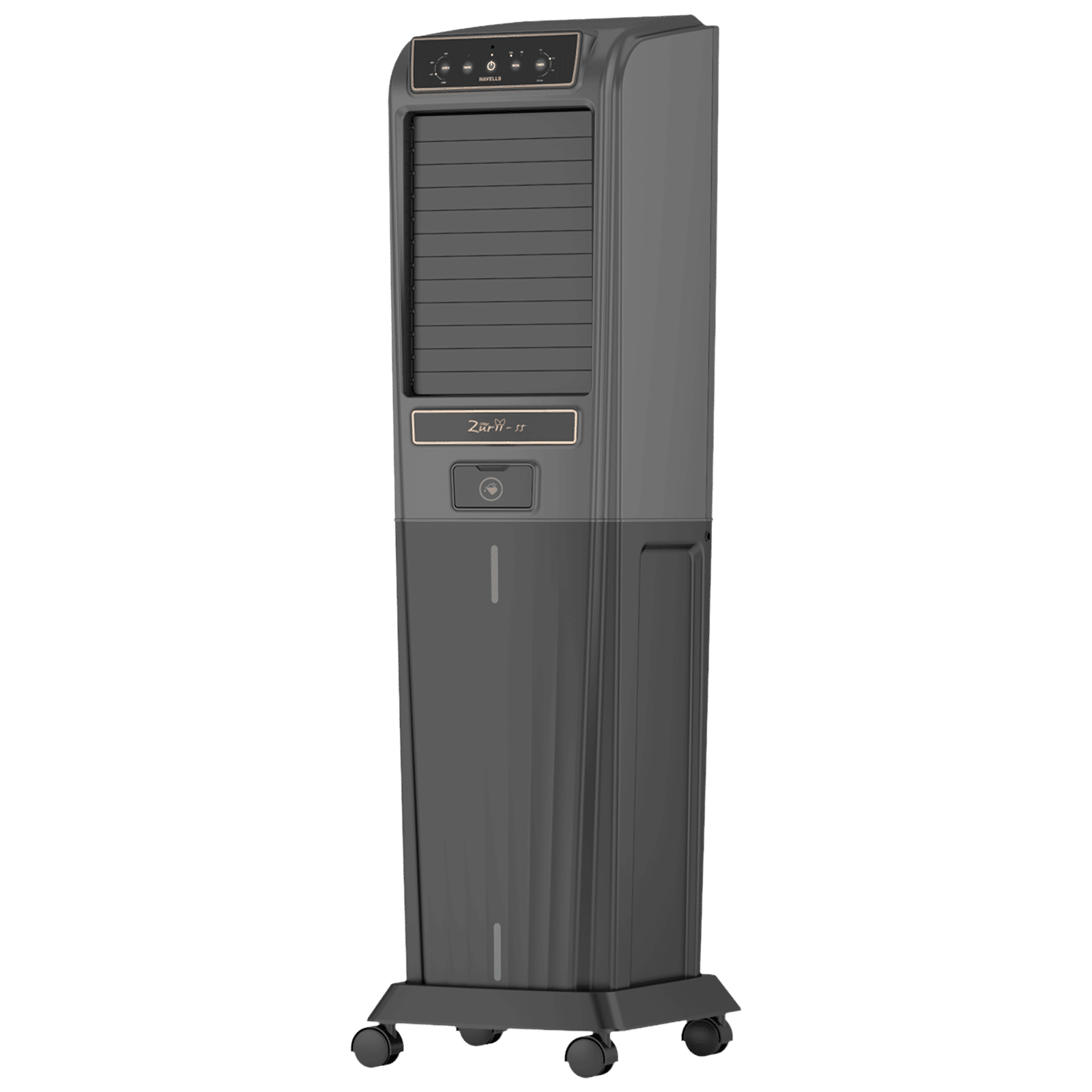 HAVELLS Zurii 55 Litres Tower Air Cooler with Inverter Compatible (Ionizer Air Cleaning Technology, Black & Grey) HAVELLS Zurii 55 Litres Tower Air Cooler with Inverter Compatible (Ionizer Air Cleaning Technology, Black & Grey)_6