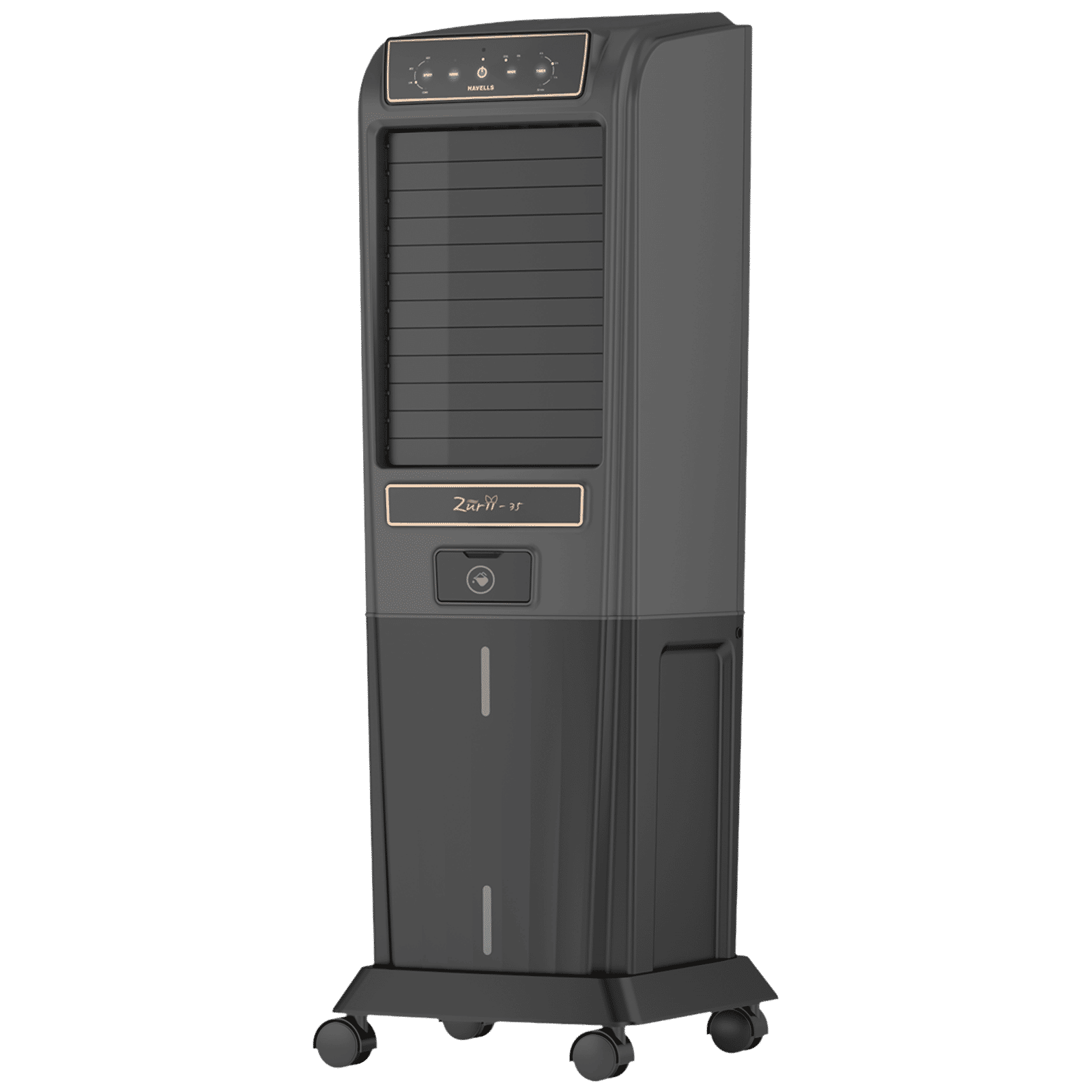 HAVELLS Zurii 35 Litres Tower Air Cooler with Inverter Compatible (Ionizer Air Cleaning Technology, Black & Grey) HAVELLS Zurii 35 Litres Tower Air Cooler with Inverter Compatible (Ionizer Air Cleaning Technology, Black & Grey)_5
