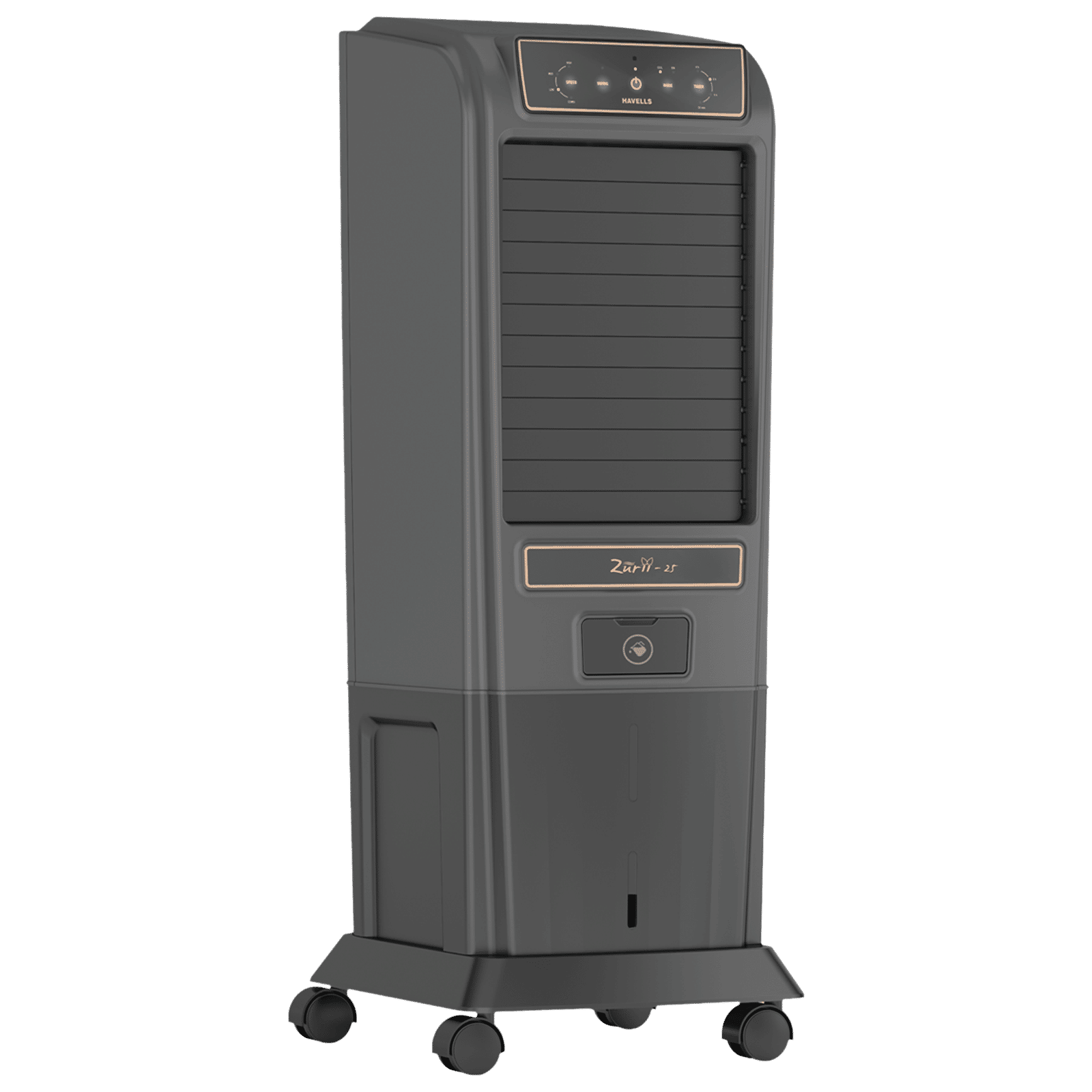 HAVELLS Zurii 25 Litres Tower Air Cooler with Inverter Compatible (Ionizer Air Cleaning Technology, Black & Grey) HAVELLS Zurii 25 Litres Tower Air Cooler with Inverter Compatible (Ionizer Air Cleaning Technology, Black & Grey)_5