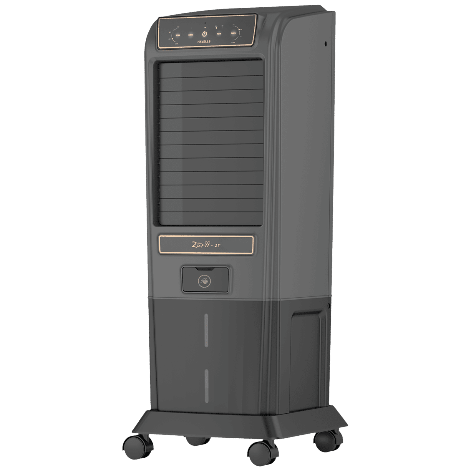 HAVELLS Zurii 25 Litres Tower Air Cooler with Inverter Compatible (Ionizer Air Cleaning Technology, Black & Grey) HAVELLS Zurii 25 Litres Tower Air Cooler with Inverter Compatible (Ionizer Air Cleaning Technology, Black & Grey)_6