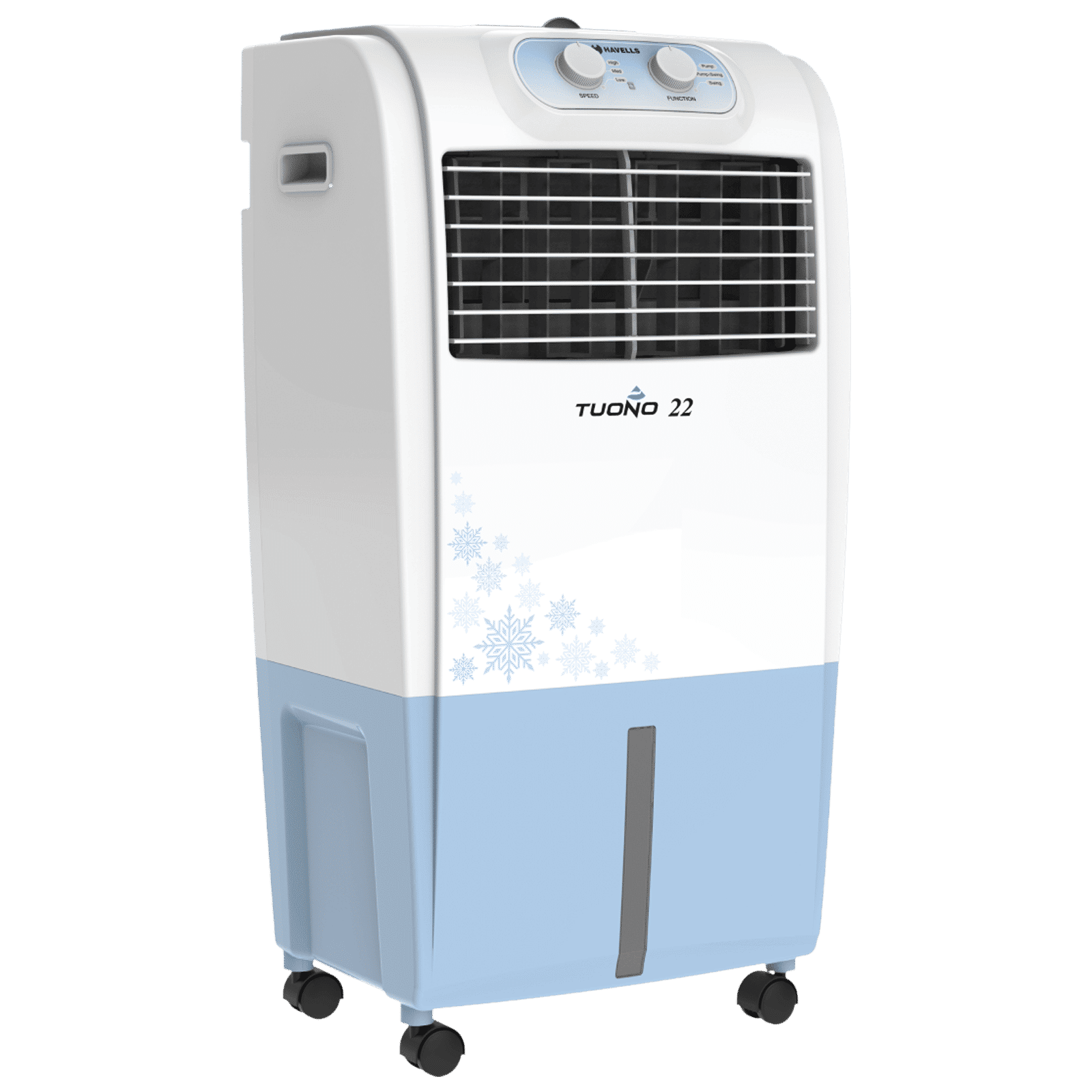 HAVELLS Tuono 22 Litres Personal Air Cooler with Inverter Compatible (Thermal Overload Protection, White & Blue)_6