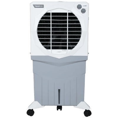 Symphony Jumbo 75XL+ 75 Litres Desert Air Cooler with Whisper-Quiet Operation (Cool Flow Dispenser, White)