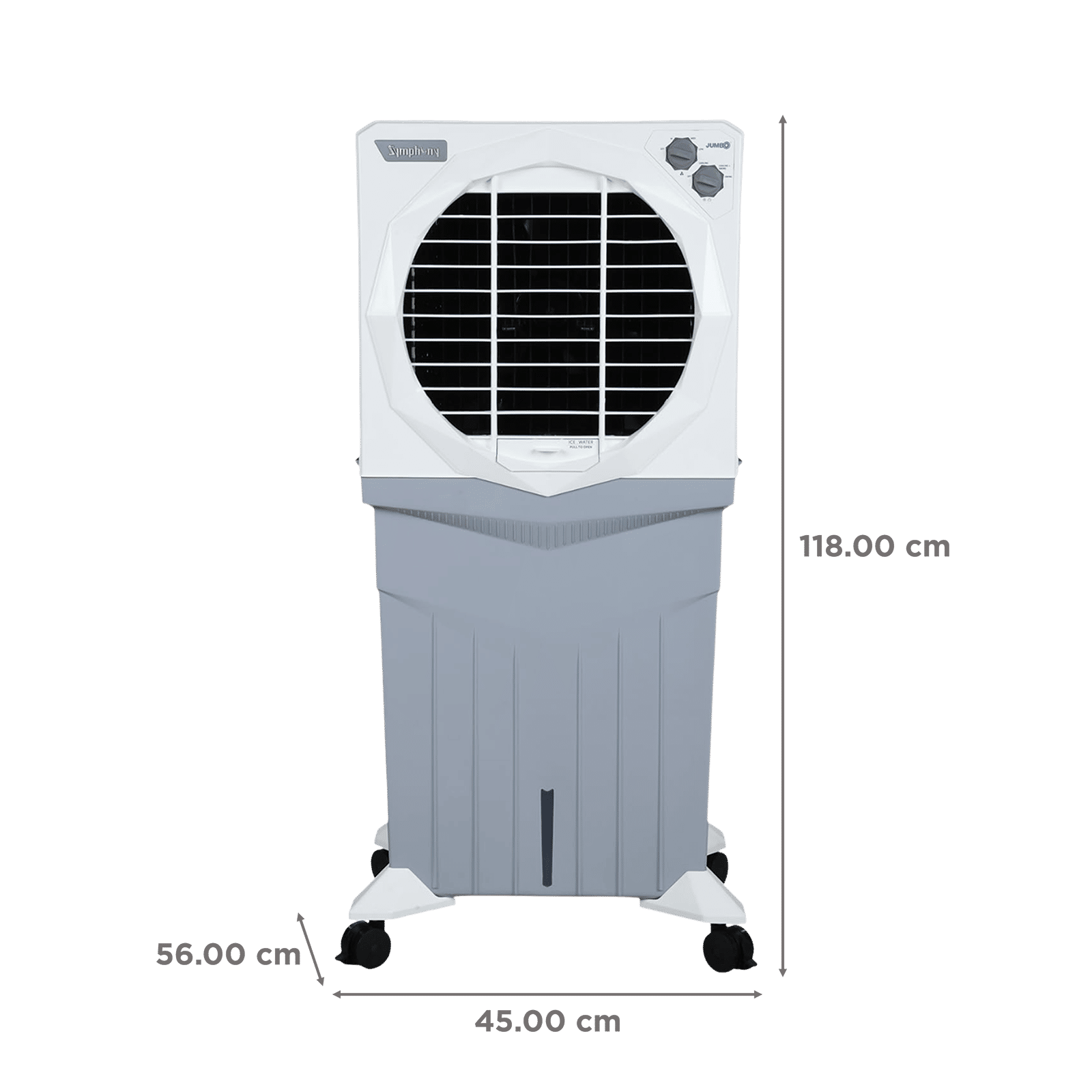 Symphony Jumbo 95XL+ 95 Litres Desert Air Cooler with CFD Technology (Whisper-Quiet Operation, White)_2