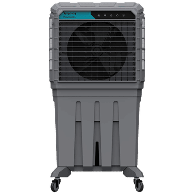 Symphony Movicool L 200i 200 Litres Commercial Air Cooler with Multi-Function Remote (Dust Filter, Grey)