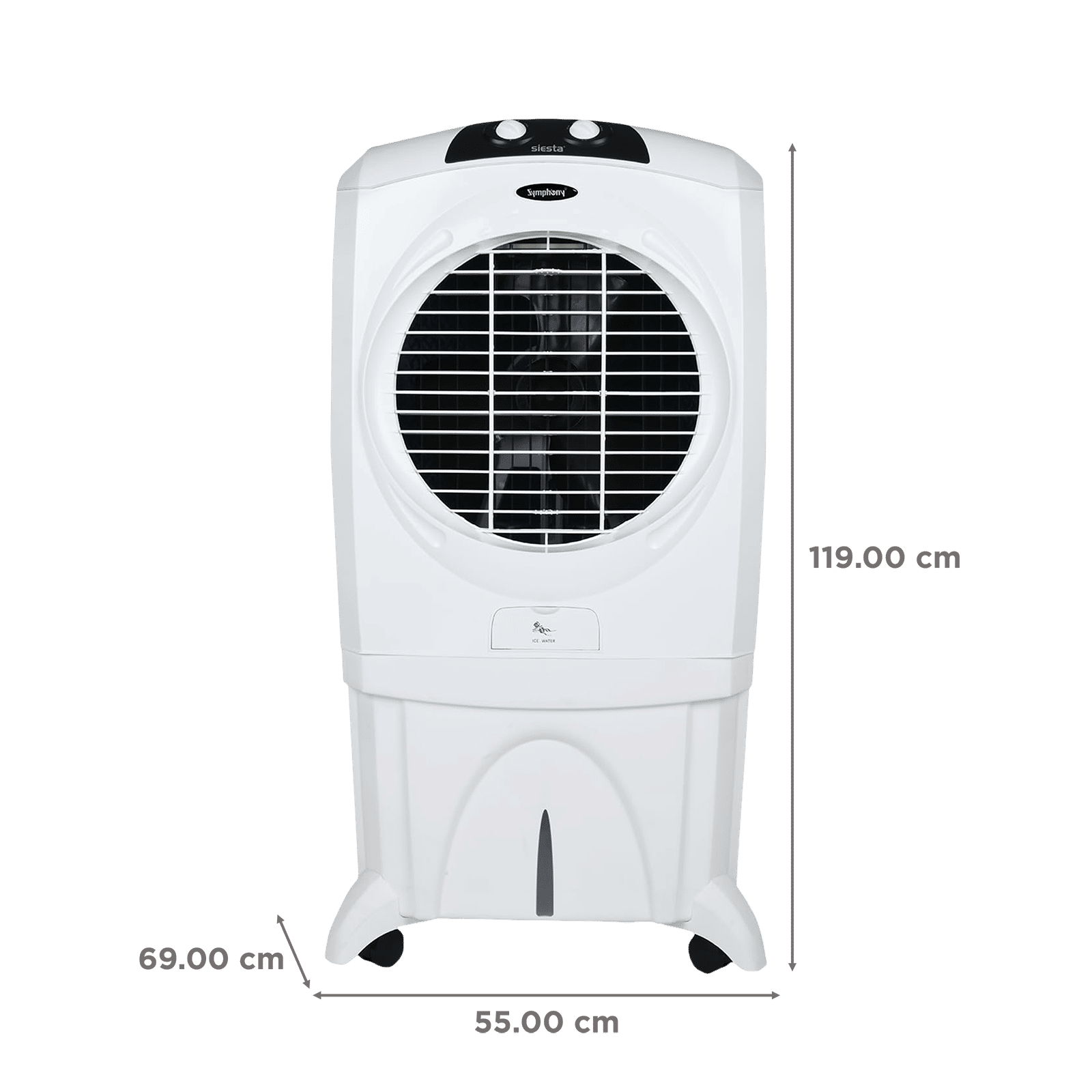 Symphony Siesta 95 XL 95 Litres Desert Air Cooler with i-Pure Technology (Cool Flow Dispenser, White)_2