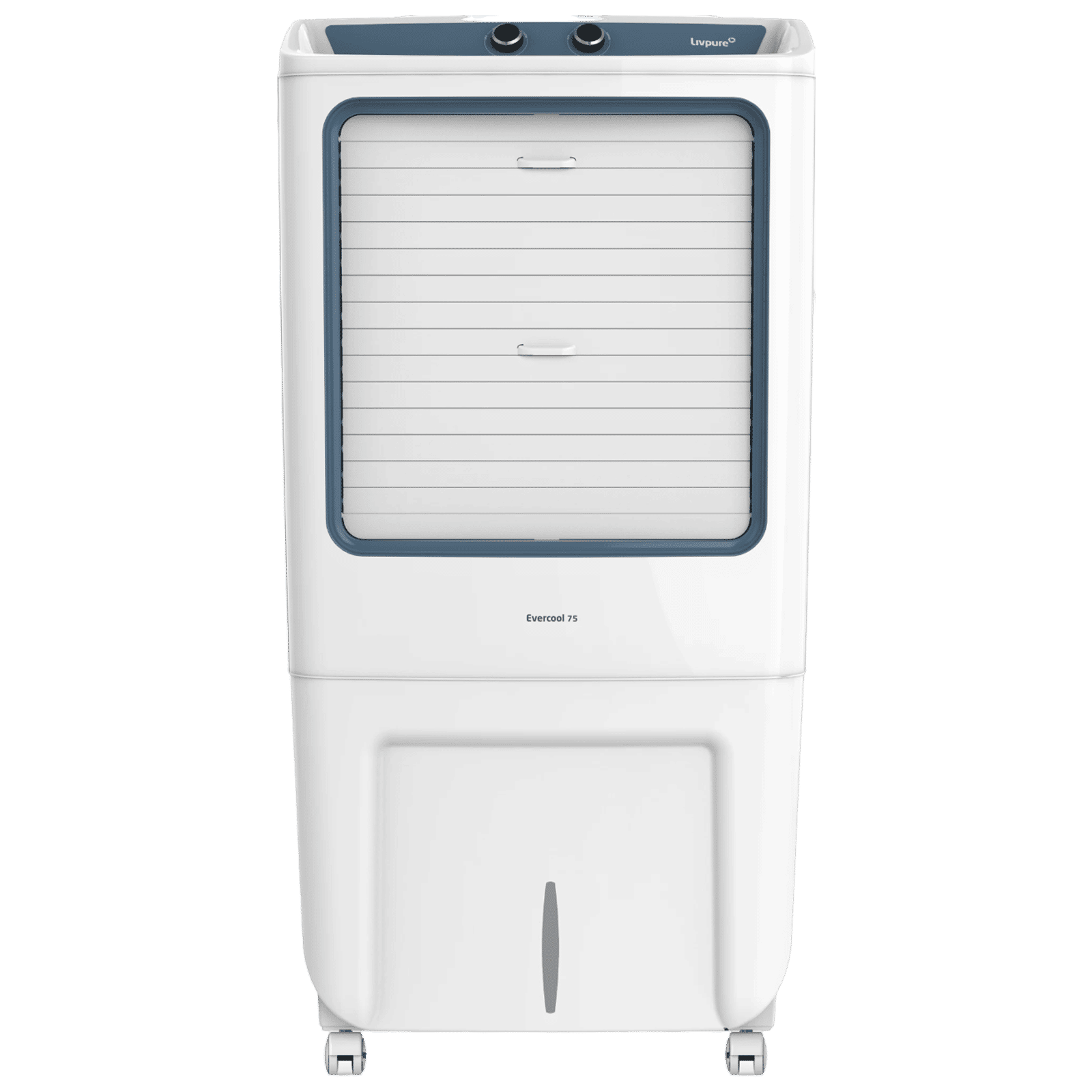 Livpure Evercool 75 Litres Desert Air Cooler with Inverter Compatible (Multi Directional Wheels, White & Blue) Livpure Evercool 75 Litres Desert Air Cooler with Inverter Compatible (Multi Directional Wheels, White & Blue)_8