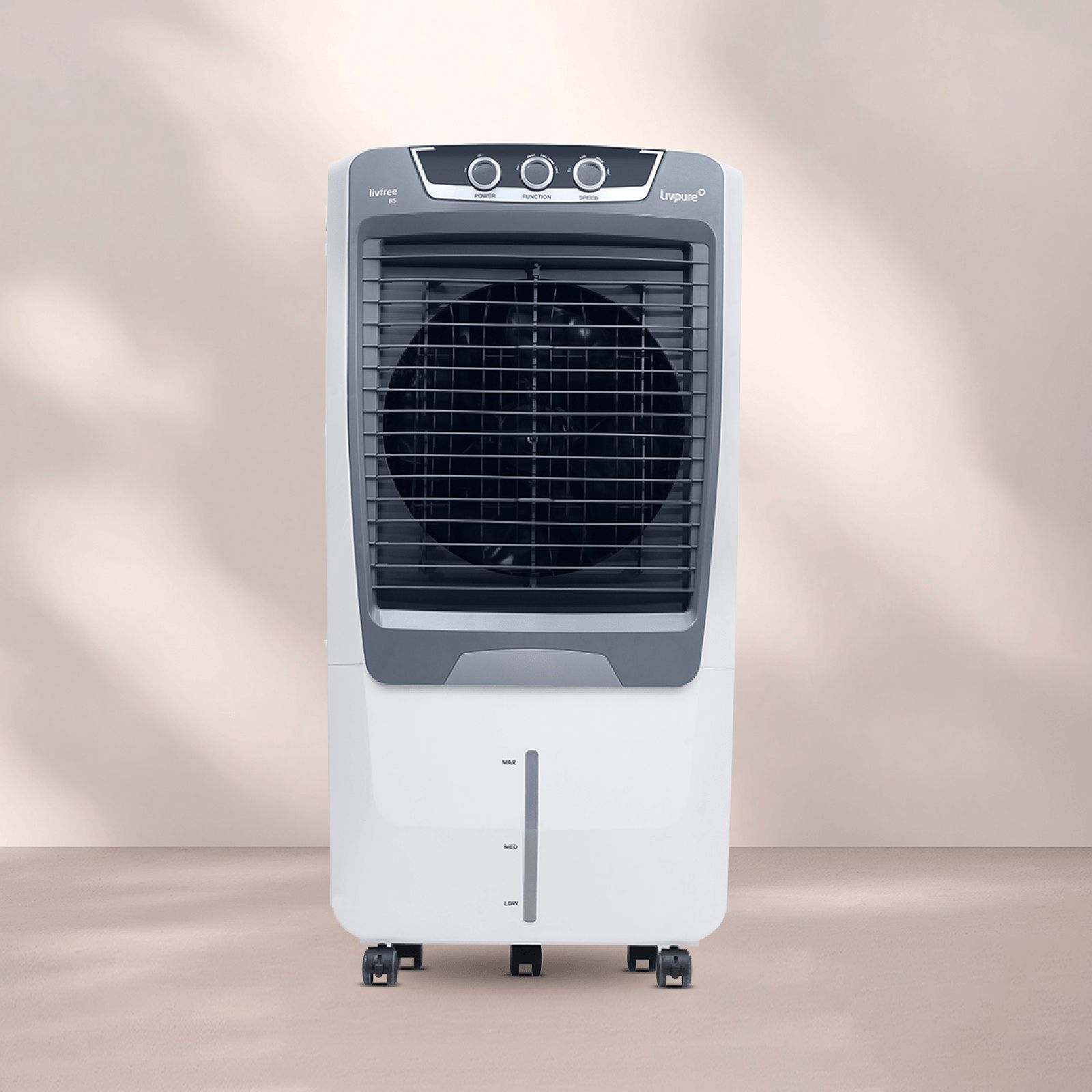 Livpure Livfree 65 Litres Desert Air Cooler with 4 Way Louver Movement (Thermal Overload Protection, White & Grey) Livpure Livfree 65 Litres Desert Air Cooler with 4 Way Louver Movement (Thermal Overload Protection, White & Grey)_15