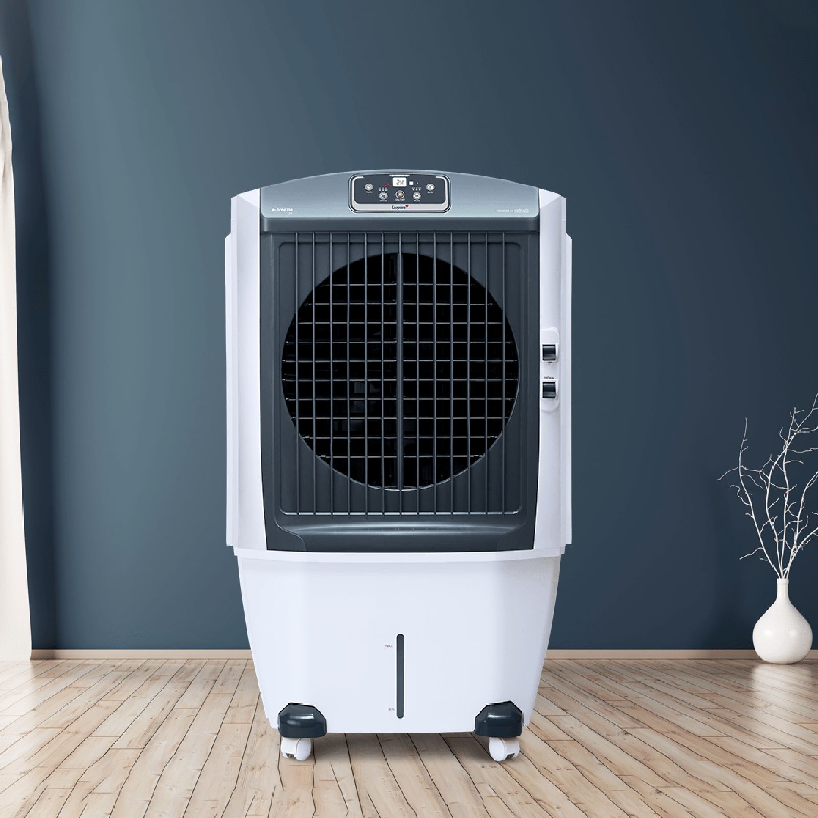 Livpure E-Breezio 75 Litres Desert Air Cooler with Inverter Compatible (Feather Touch, White & Grey) Livpure E-Breezio 75 Litres Desert Air Cooler with Inverter Compatible (Feather Touch, White & Grey)_12