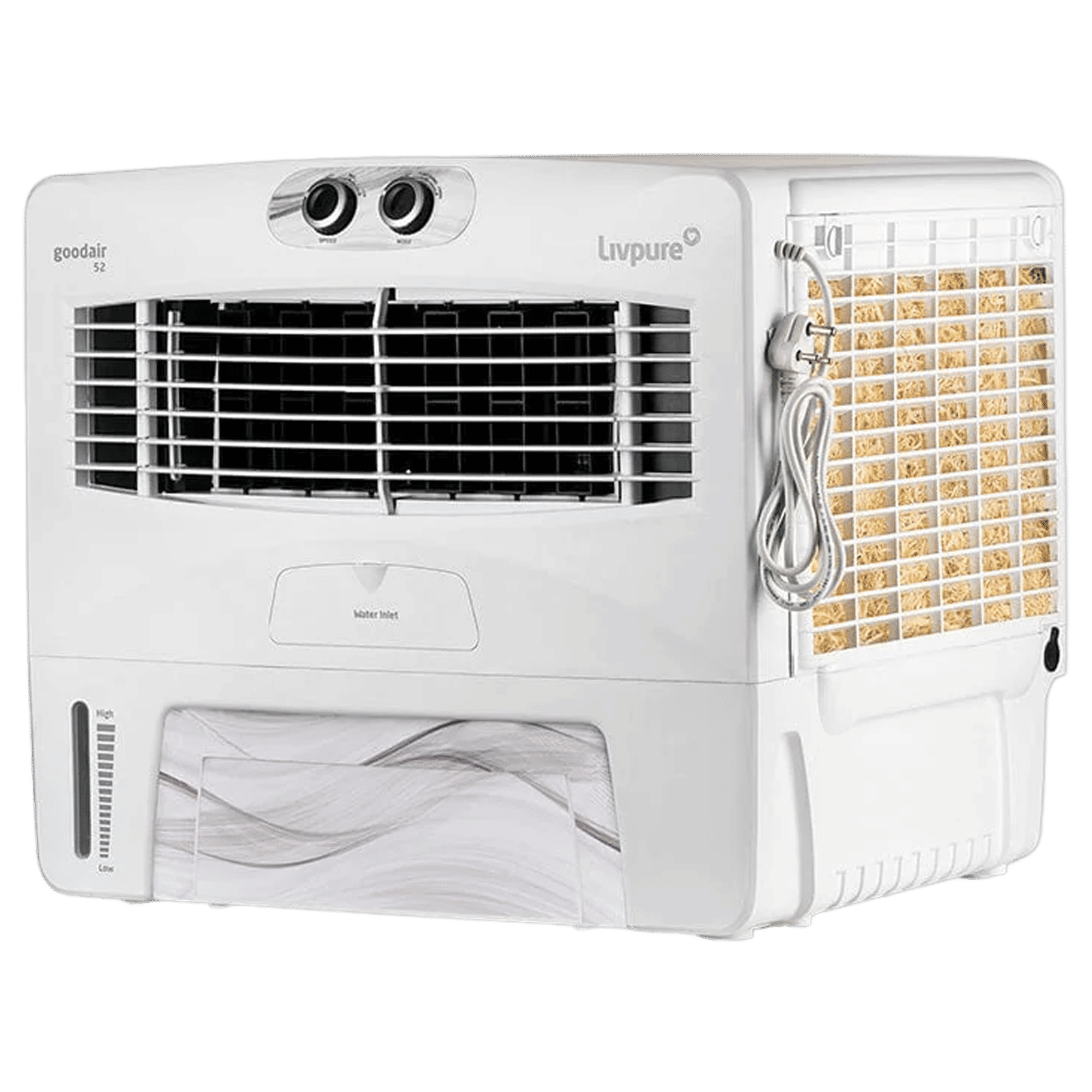 Livpure Goodair 52 Litres Window Air Cooler with Inverter Compatible (Weather Resistant, White)_6