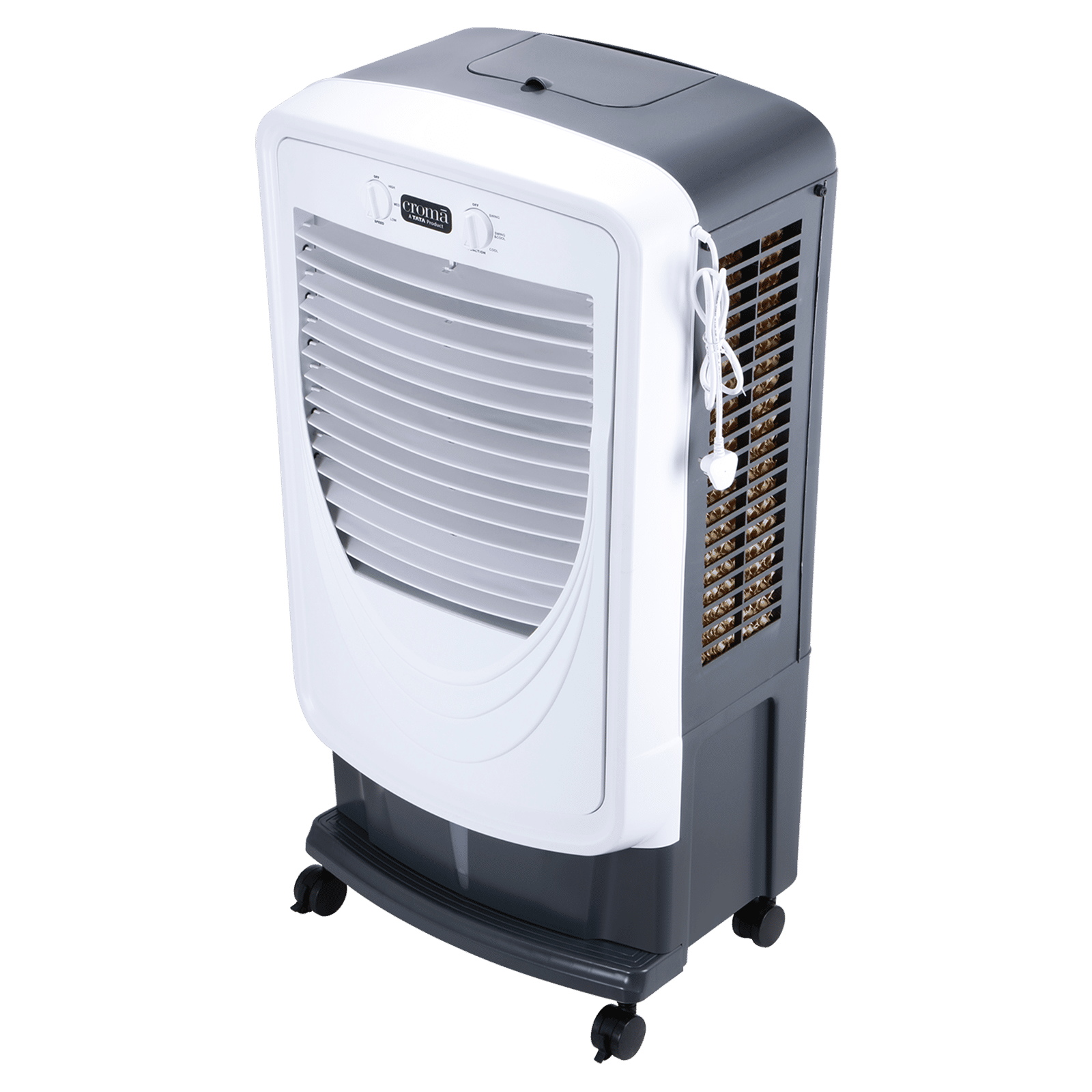 Croma 60 Litres Desert Air Cooler with Water Level Indicator (Inverter Compatible, White)_16