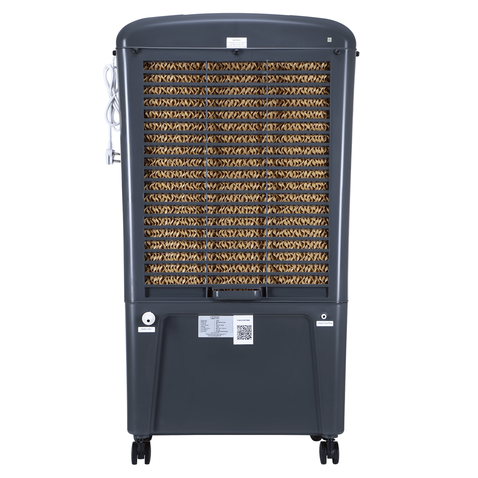 Croma 60 Litres Desert Air Cooler with Water Level Indicator (Inverter Compatible, White)_10