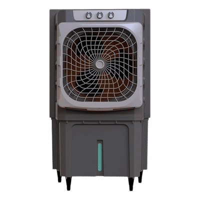 BAJAJ XForce 135 Litres Desert Air Cooler with Semi-Commercial Cooler (DuraMarine Pump, Gray)