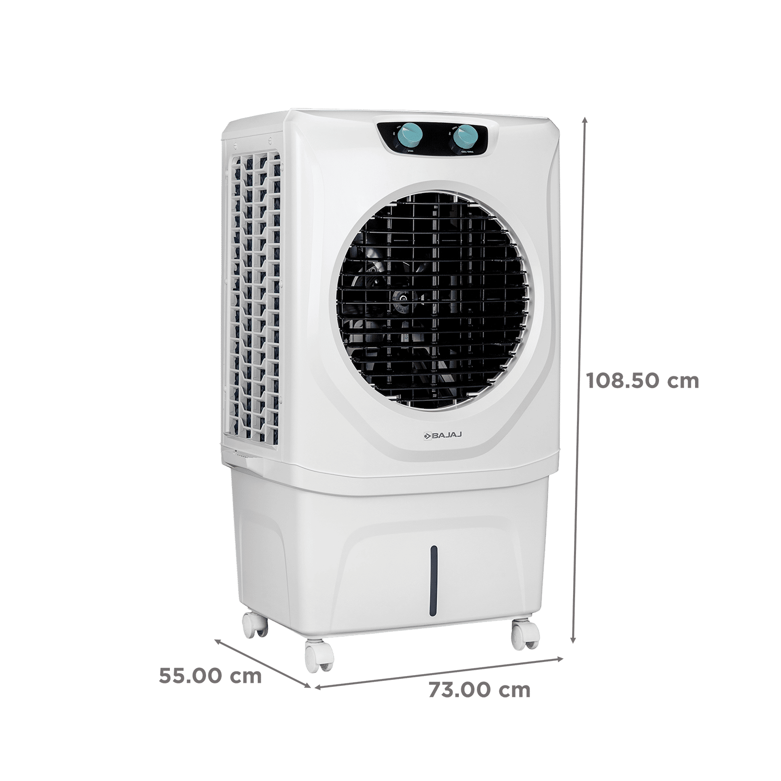 BAJAJ Shield Series 70 Litres Desert Air Cooler with Turbo Fan (DuraTuff PRO Motor, White) BAJAJ Shield Series 70 Litres Desert Air Cooler with Turbo Fan (DuraTuff PRO Motor, White)_2