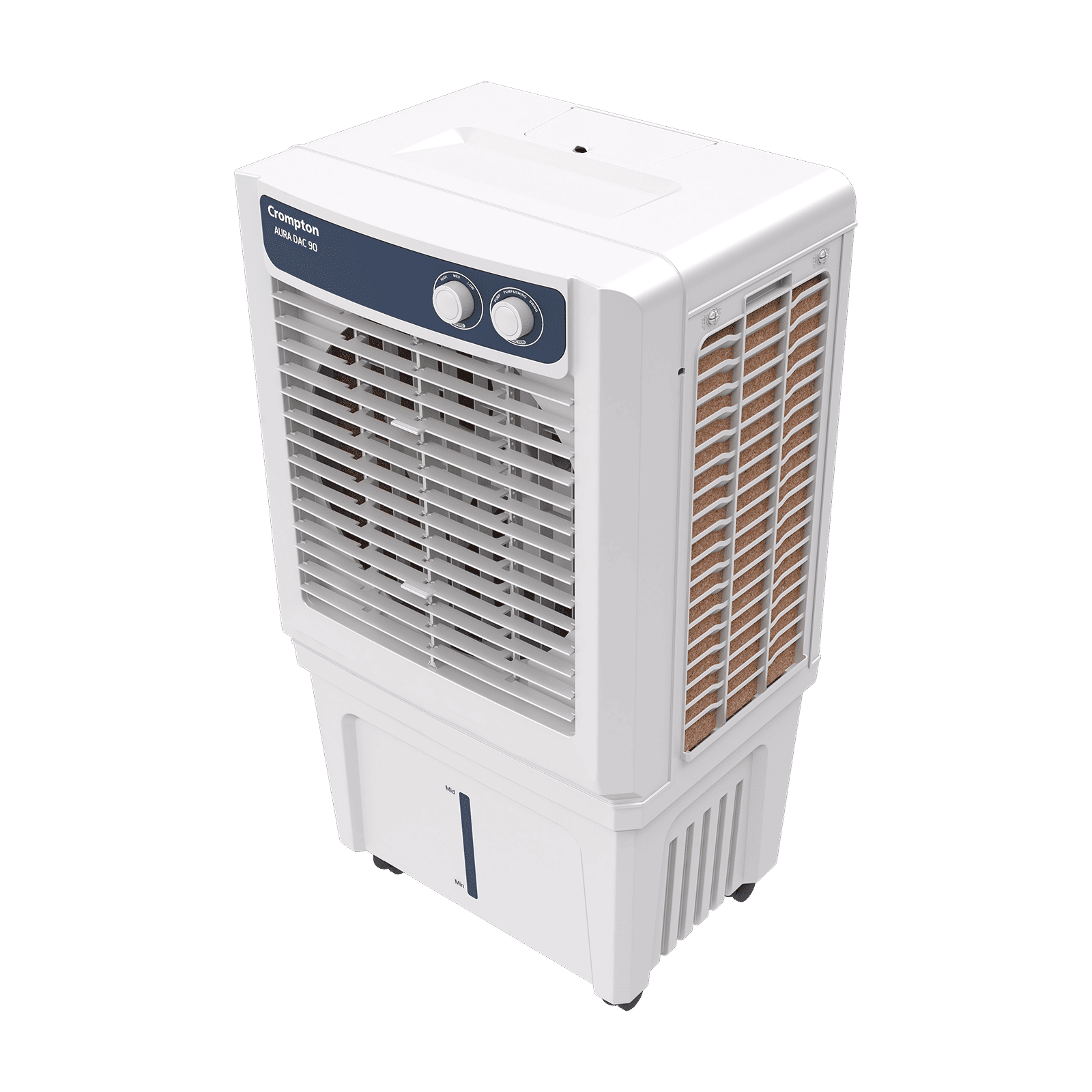 Crompton Aura 90 Litres Desert Air Cooler with Everlast Pump (Collasible Louvers, Indian Ink & While) Crompton Aura 90 Litres Desert Air Cooler with Everlast Pump (Collasible Louvers, Indian Ink & While)_7