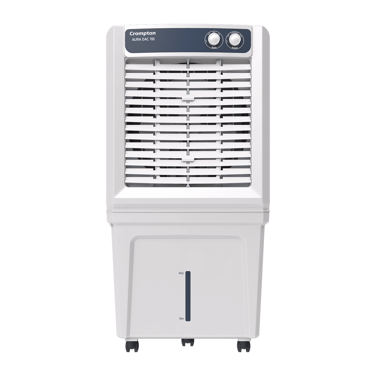 Crompton Aura 110 Litres Desert Air Cooler with Everlast Pump (Collasible Louvers, Indian Ink & While) Crompton Aura 110 Litres Desert Air Cooler with Everlast Pump (Collasible Louvers, Indian Ink & While)_8