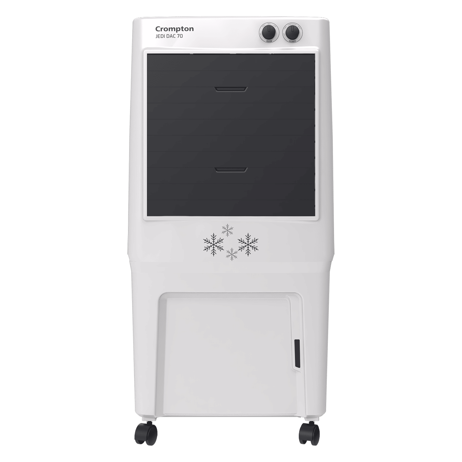 Crompton Jedi 70 Litres Desert Air Cooler with Everlast Pump (Fully Collasible Louvers, Black & White) Crompton Jedi 70 Litres Desert Air Cooler with Everlast Pump (Fully Collasible Louvers, Black & White)_8