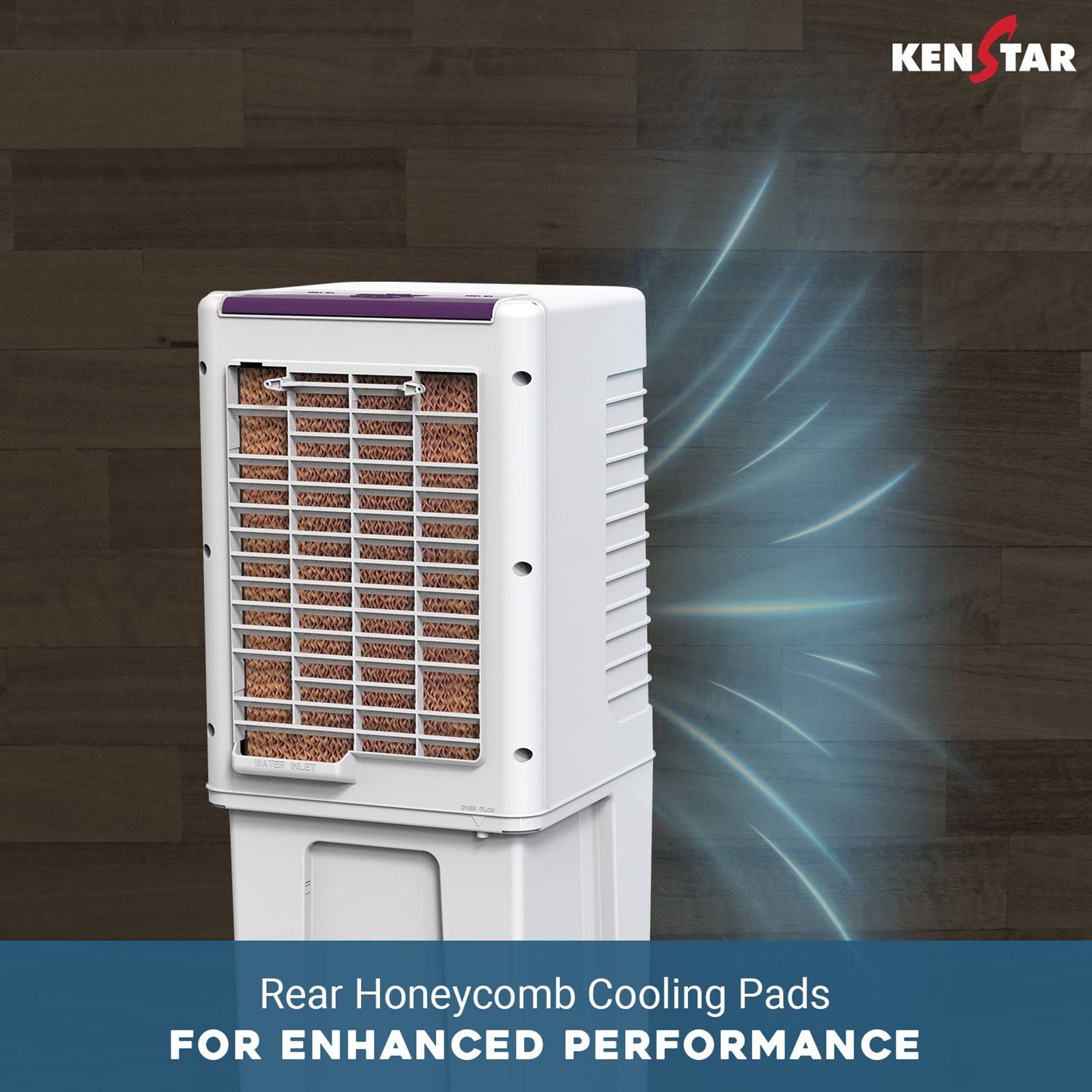 KENSTAR Pulse HC 20 Litres Personal Air Cooler with Double Ball Bearing Motor (Collapsible Louvres, White) KENSTAR Pulse HC 20 Litres Personal Air Cooler with Double Ball Bearing Motor (Collapsible Louvres, White)_11