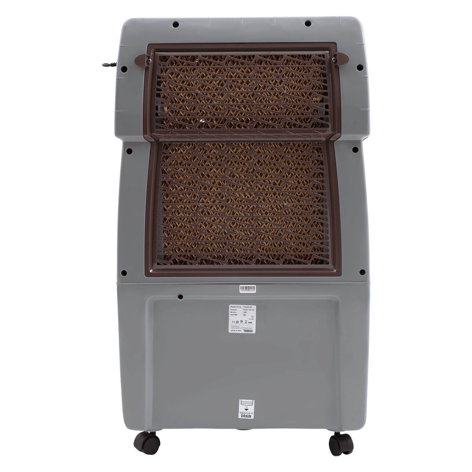 Symphony Touch 40 Litres Desert Air Cooler with CFD Technology (Inverter Compatible, Grey & Brown) Symphony Touch 40 Litres Desert Air Cooler with CFD Technology (Inverter Compatible, Grey & Brown)_5