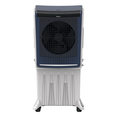 Symphony Silenzo 120i 120 Litres Desert Air Cooler with CFD Technology (Inverter Compatible, Grey & Blue)