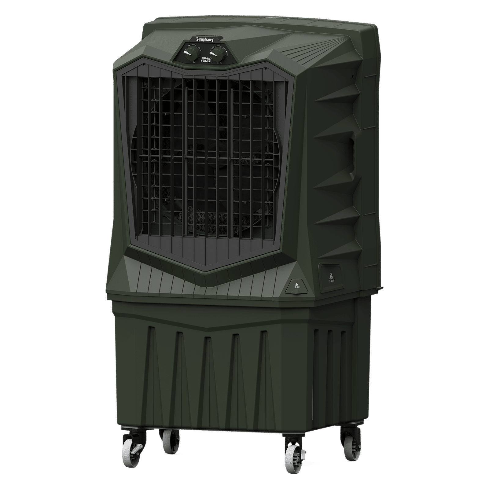 Symphony Air Force 160 Litres Desert Air Cooler with Xtra Power Jet Fan (Inverter Compatible, Militry Green) Symphony Air Force 160 Litres Desert Air Cooler with Xtra Power Jet Fan (Inverter Compatible, Militry Green)_6