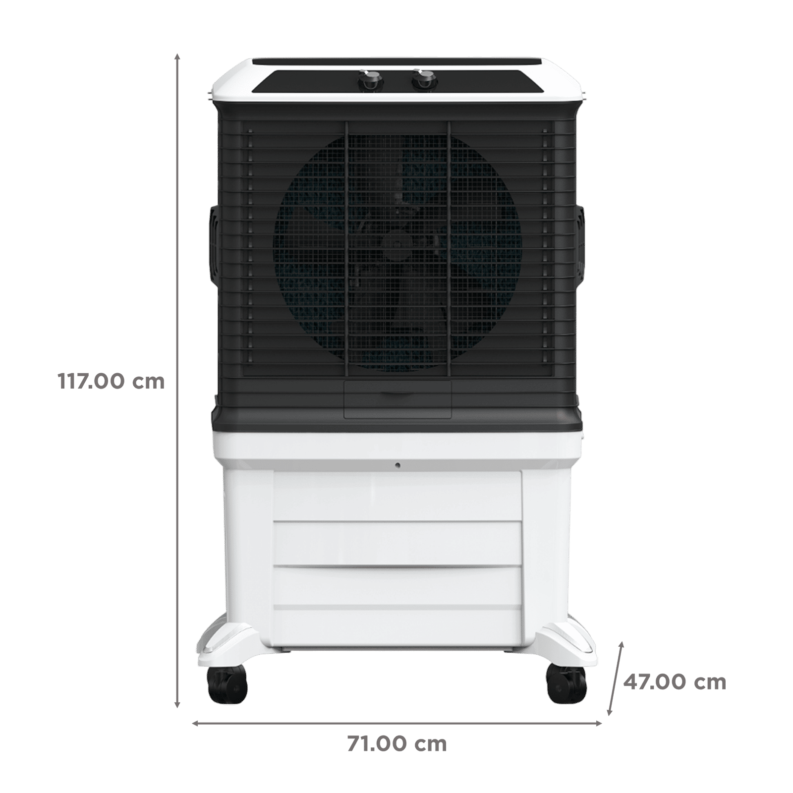 Symphony Arctic Circle 100 Litres Desert Air Cooler with i-Pure+ Technology (Inverter Compatible, Grey & Black) Symphony Arctic Circle 100 Litres Desert Air Cooler with i-Pure+ Technology (Inverter Compatible, Grey & Black)_2