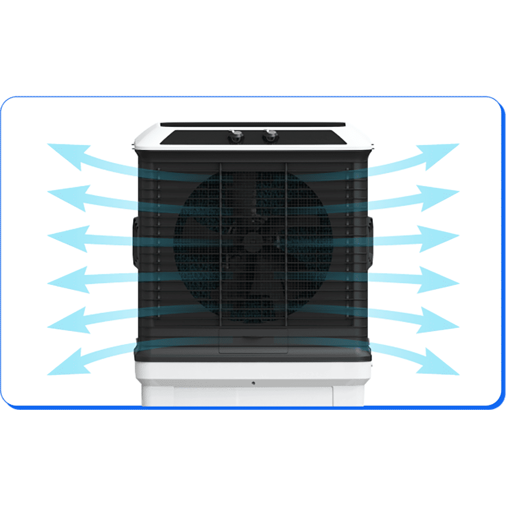 Symphony Arctic Circle 100 Litres Desert Air Cooler with i-Pure+ Technology (Inverter Compatible, Grey & Black) Symphony Arctic Circle 100 Litres Desert Air Cooler with i-Pure+ Technology (Inverter Compatible, Grey & Black)_6