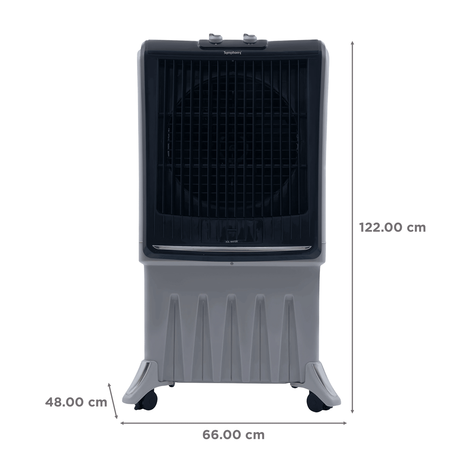 Symphony Silenzo 100 Litres Desert Air Cooler with i-Pure+ Technology (Inverter Compatible, Grey & Blue)_2