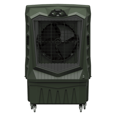 Symphony Air Force 120 Litres Desert Air Cooler with Xtra Power Jet Fan (Inverter Compatible, Militry Green)