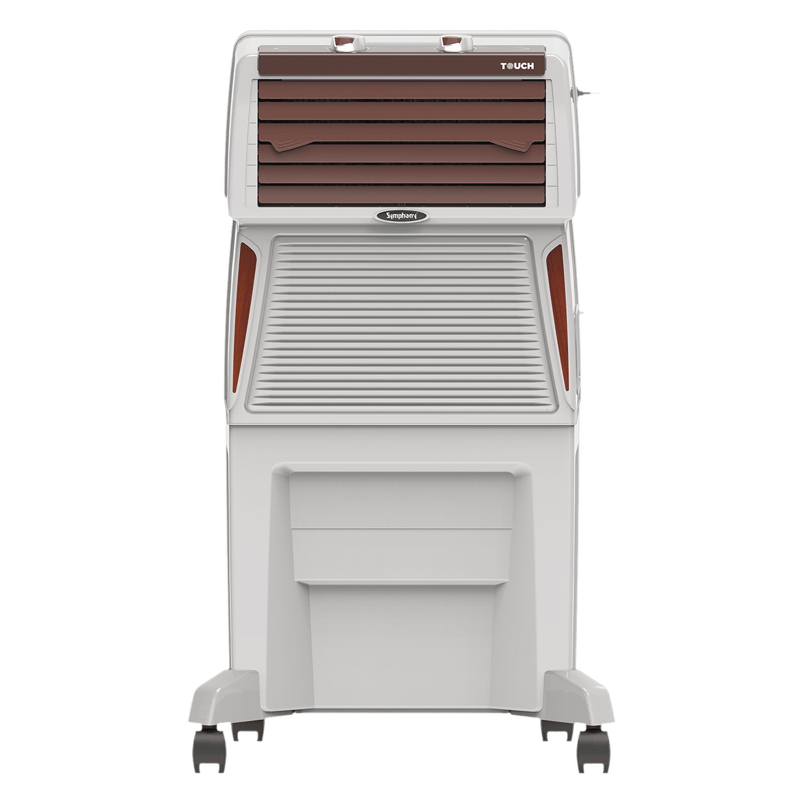 Symphony Touch 50 Litres Desert Air Cooler with Fully Closable Louvers (CFD Technology, White) Symphony Touch 50 Litres Desert Air Cooler with Fully Closable Louvers (CFD Technology, White)_1
