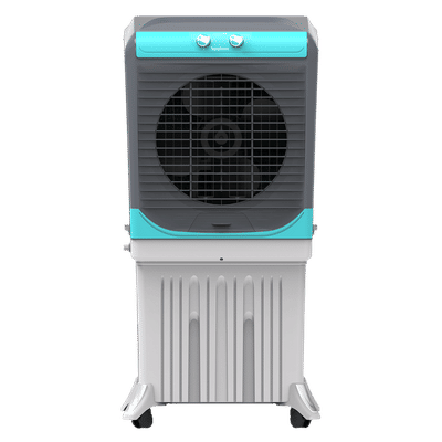 Symphony Maxwind 120EX 120 Litres Desert Air Cooler with CFD Technology (Inverter Compatible, Grey & Blue)