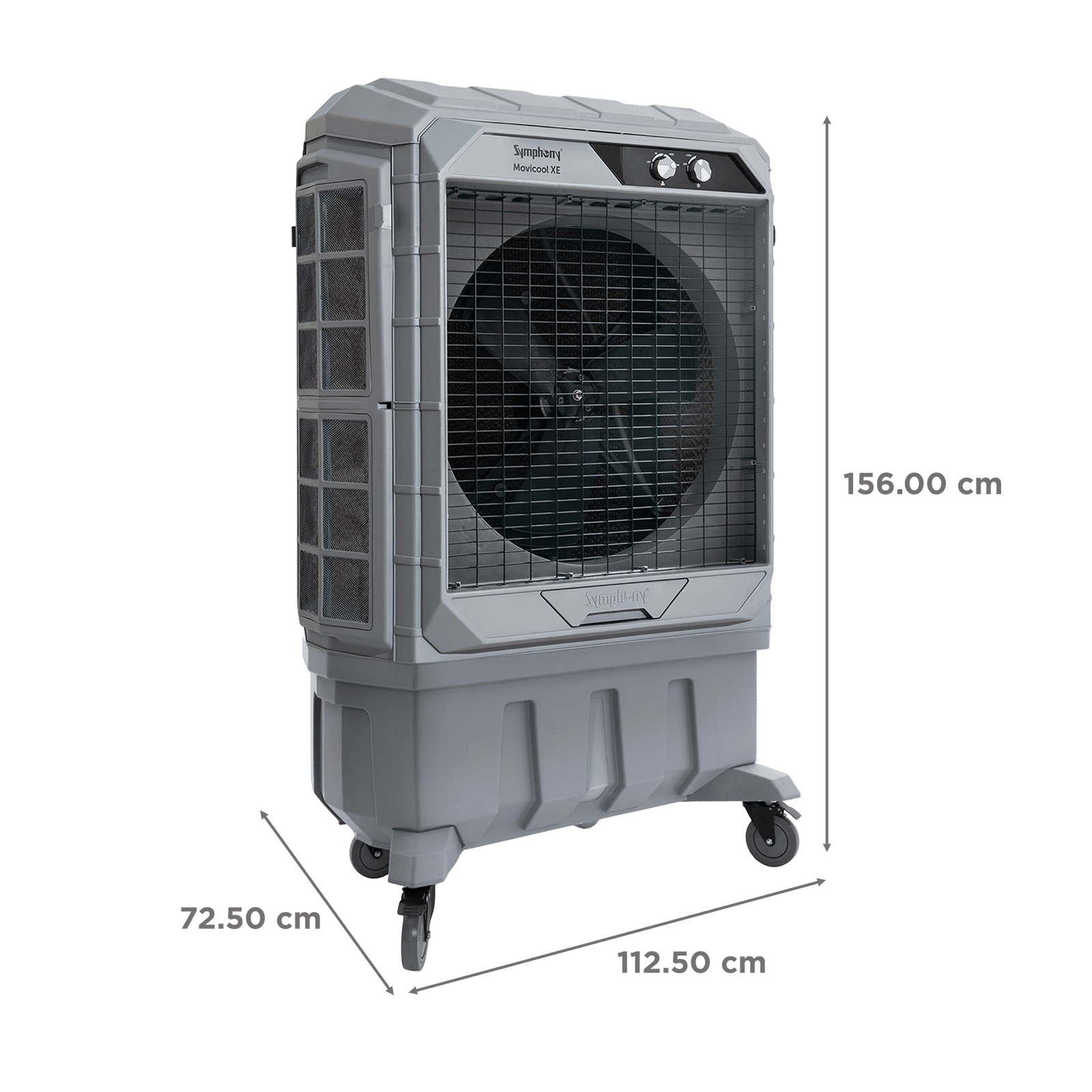 Symphony Movicool XE 100 Litres Desert Air Cooler with CFD Technology (Inverter Compatible, Grey) Symphony Movicool XE 100 Litres Desert Air Cooler with CFD Technology (Inverter Compatible, Grey)_2