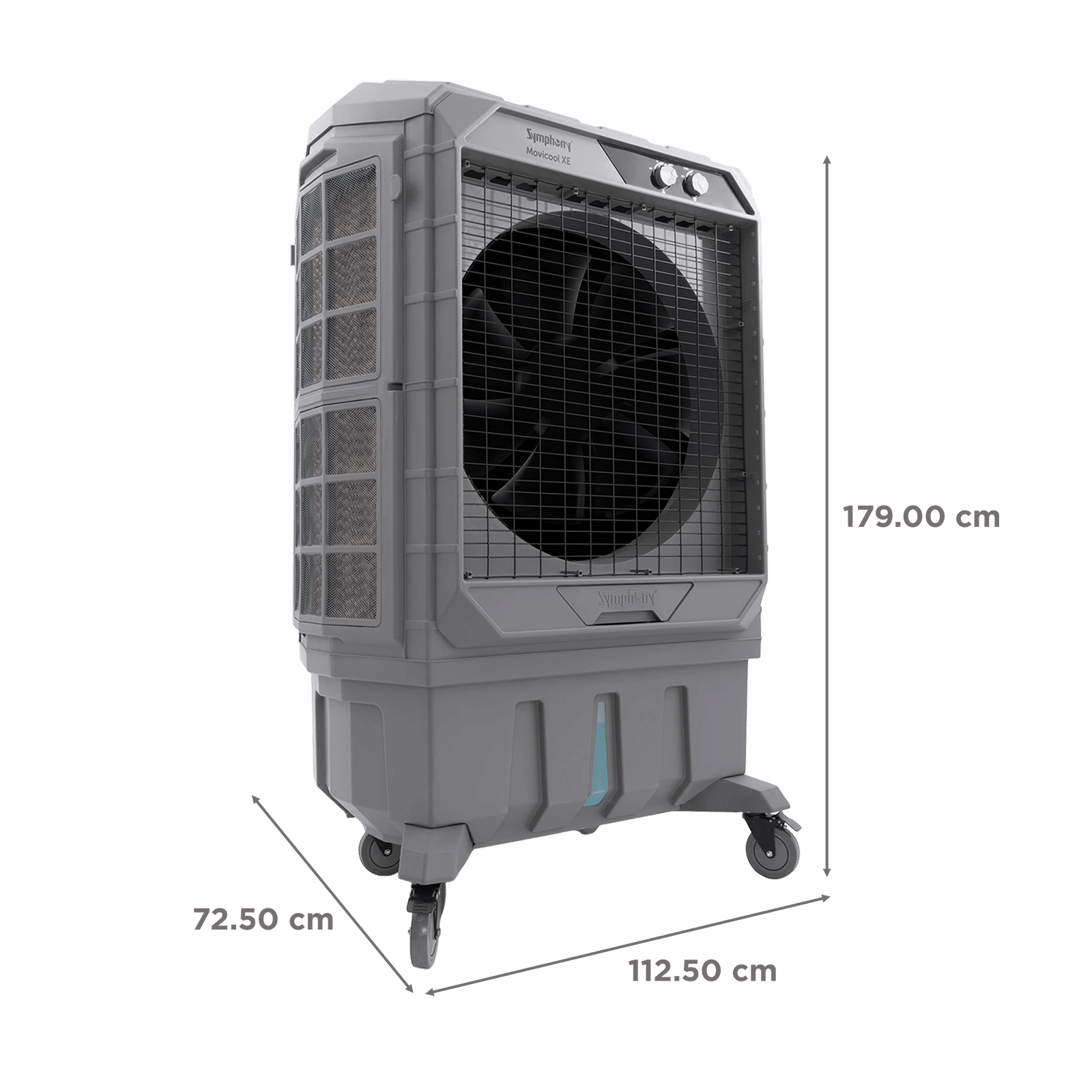 Symphony Movicool XE 200 Litres Desert Air Cooler with CFD Technology (Inverter Compatible, Grey) Symphony Movicool XE 200 Litres Desert Air Cooler with CFD Technology (Inverter Compatible, Grey)_2