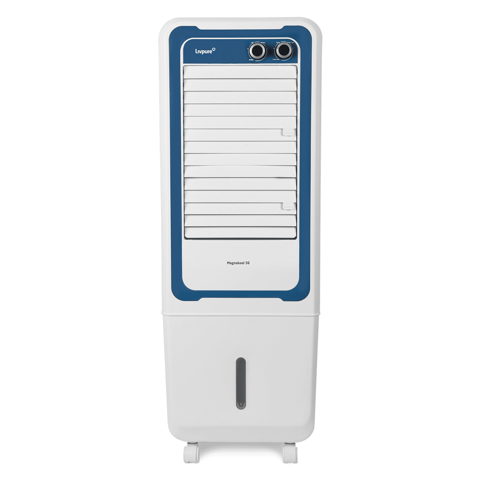 Livpure Magnakool 36 Litres Tower Air Cooler with Evaporative Cooling Technology (Inverter Compatible, White & Blue) Livpure Magnakool 36 Litres Tower Air Cooler with Evaporative Cooling Technology (Inverter Compatible, White & Blue)_1