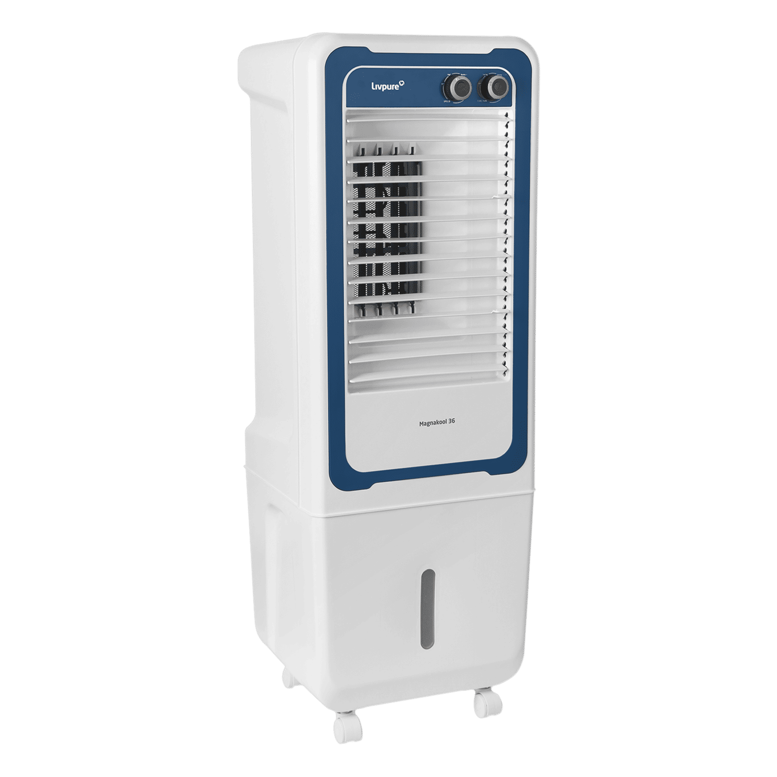 Livpure Magnakool 36 Litres Tower Air Cooler with Evaporative Cooling Technology (Inverter Compatible, White & Blue) Livpure Magnakool 36 Litres Tower Air Cooler with Evaporative Cooling Technology (Inverter Compatible, White & Blue)_7