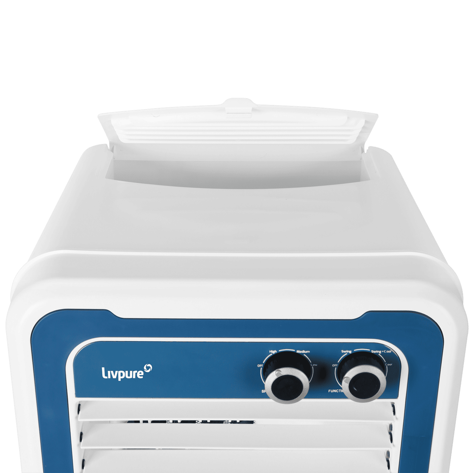 Livpure Magnakool 36 Litres Tower Air Cooler with Evaporative Cooling Technology (Inverter Compatible, White & Blue) Livpure Magnakool 36 Litres Tower Air Cooler with Evaporative Cooling Technology (Inverter Compatible, White & Blue)_10