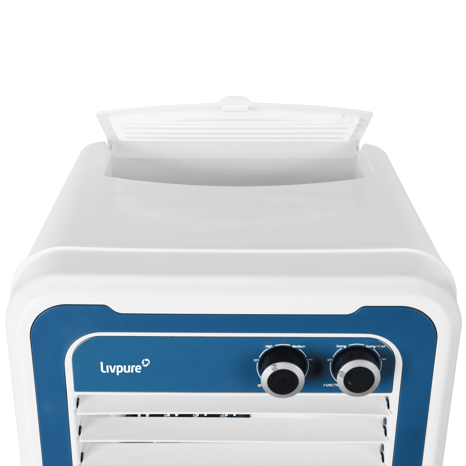 Livpure Magnakool 57 Litres Tower Air Cooler with Evaporative Cooling Technology (Inverter Compatible, White & Blue) Livpure Magnakool 57 Litres Tower Air Cooler with Evaporative Cooling Technology (Inverter Compatible, White & Blue)_11