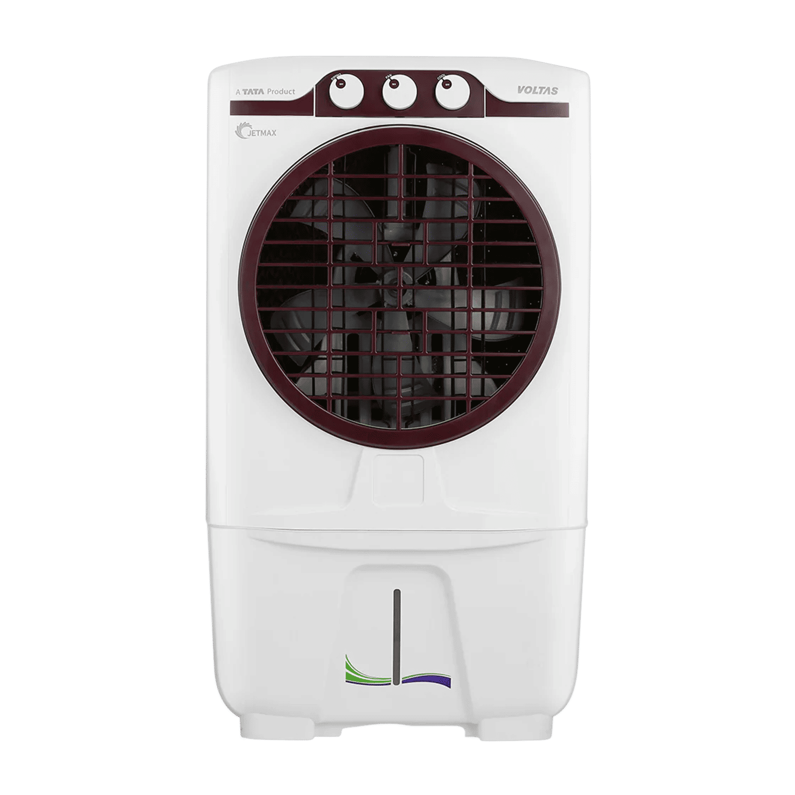 VOLTAS JetMax 90 Litres Desert Air Cooler with Smart Humidity Control (Dust Filter, White)_1
