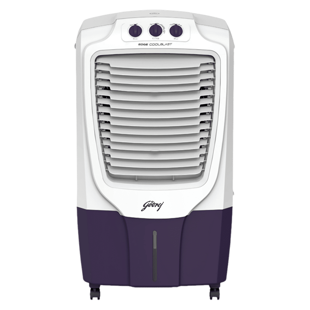 Godrej CoolBlast 87 Litres Desert Air Cooler with Ice Drip Technology (Thermal Overload Protection, White & Purple)_1