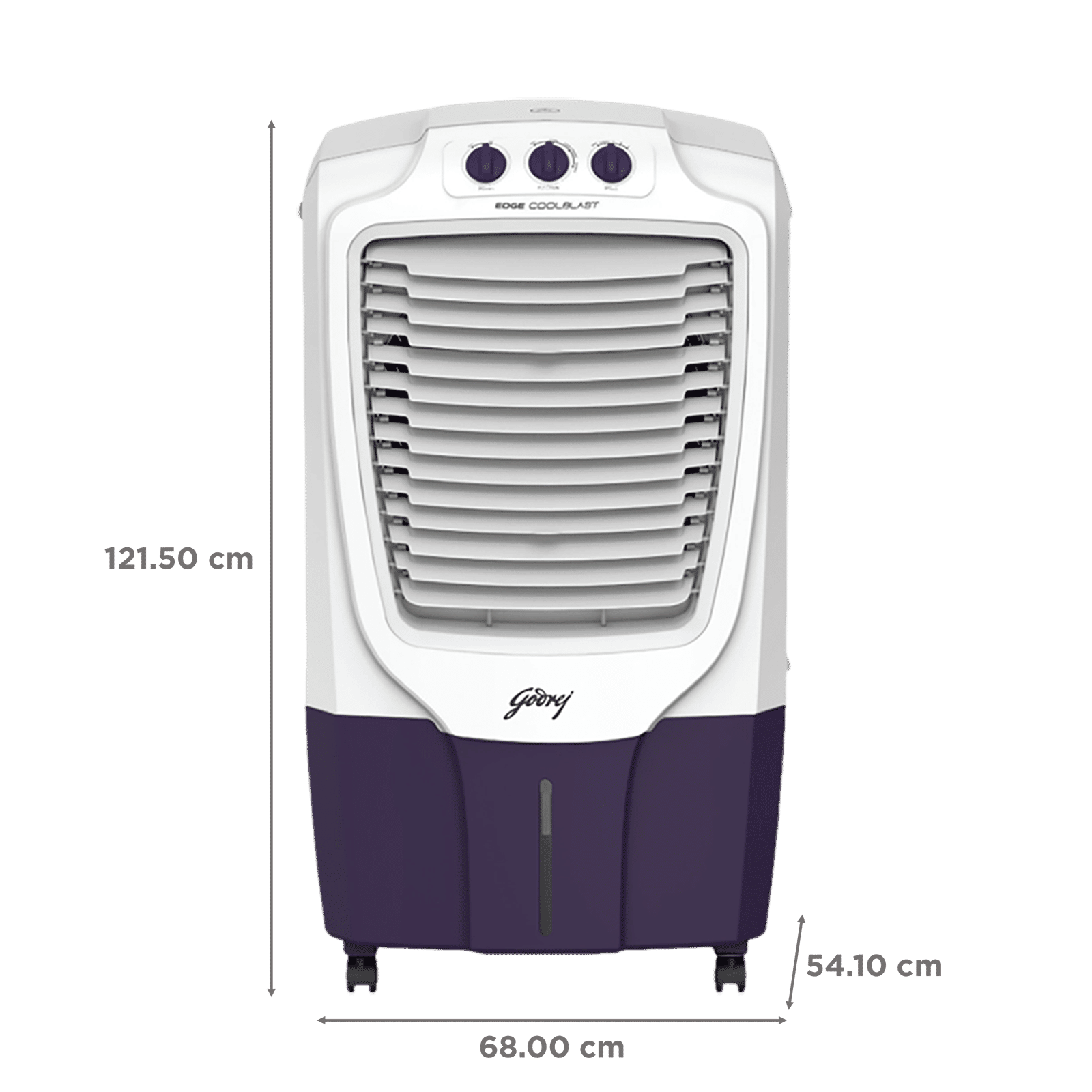 Godrej CoolBlast 87 Litres Desert Air Cooler with Ice Drip Technology (Thermal Overload Protection, White & Purple)_2