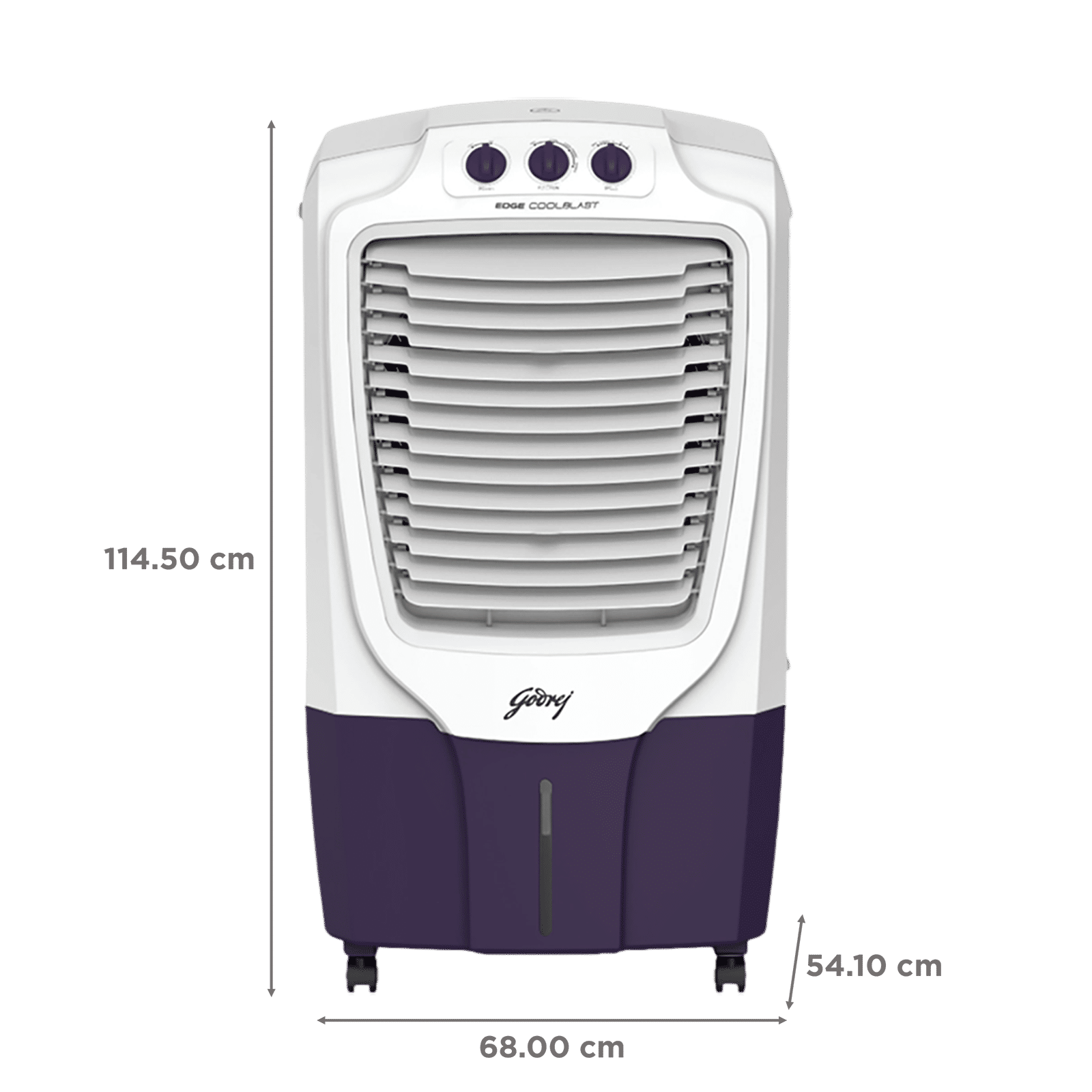 Godrej CoolBlast 67 Litres Desert Air Cooler with Ice Drip Technology (Thermal Overload Protection, White & Purple)_2