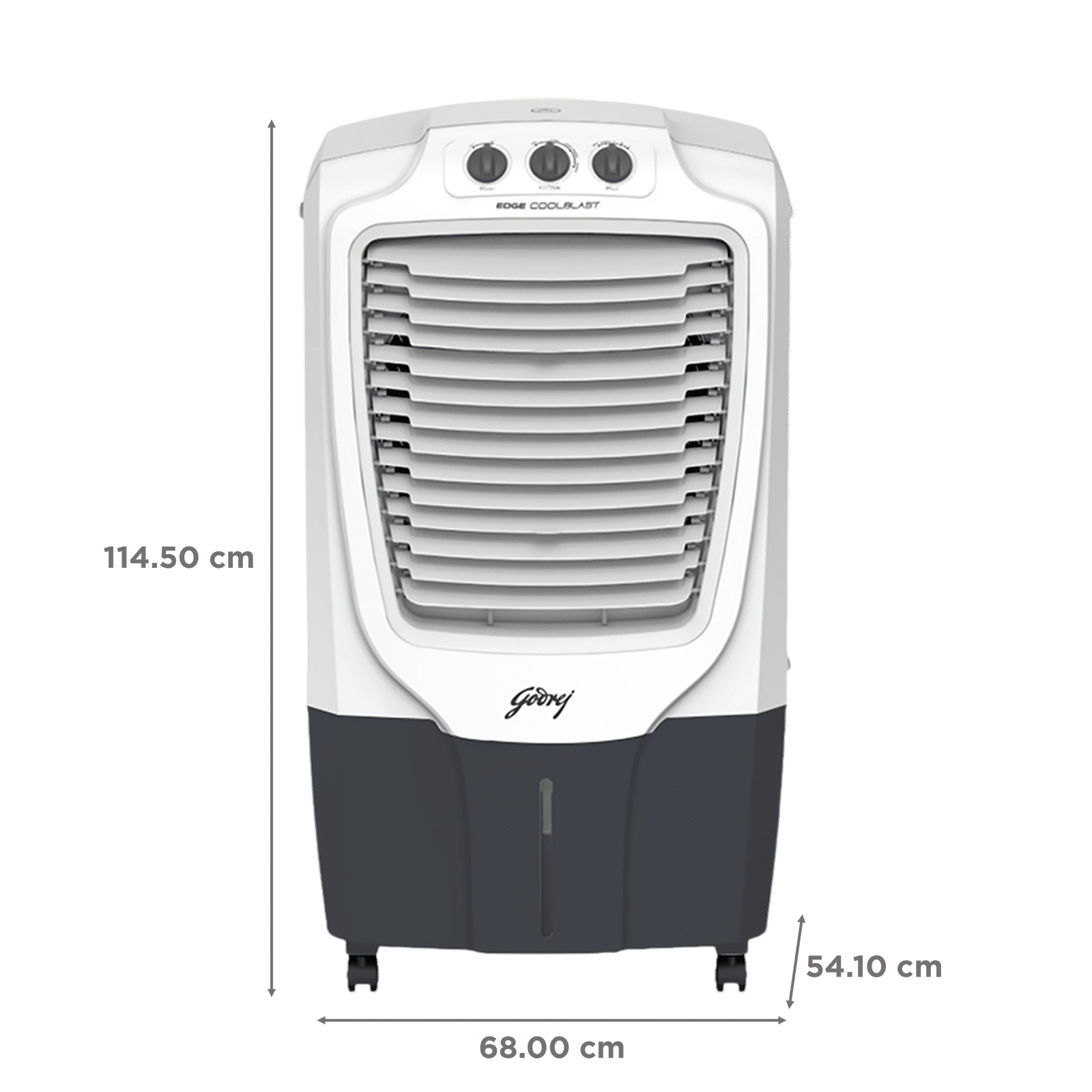 Godrej CoolBlast 67 Litres Desert Air Cooler with Ice Drip Technology (Thermal Overload Protection, White & Grey) Godrej CoolBlast 67 Litres Desert Air Cooler with Ice Drip Technology (Thermal Overload Protection, White & Grey)_2
