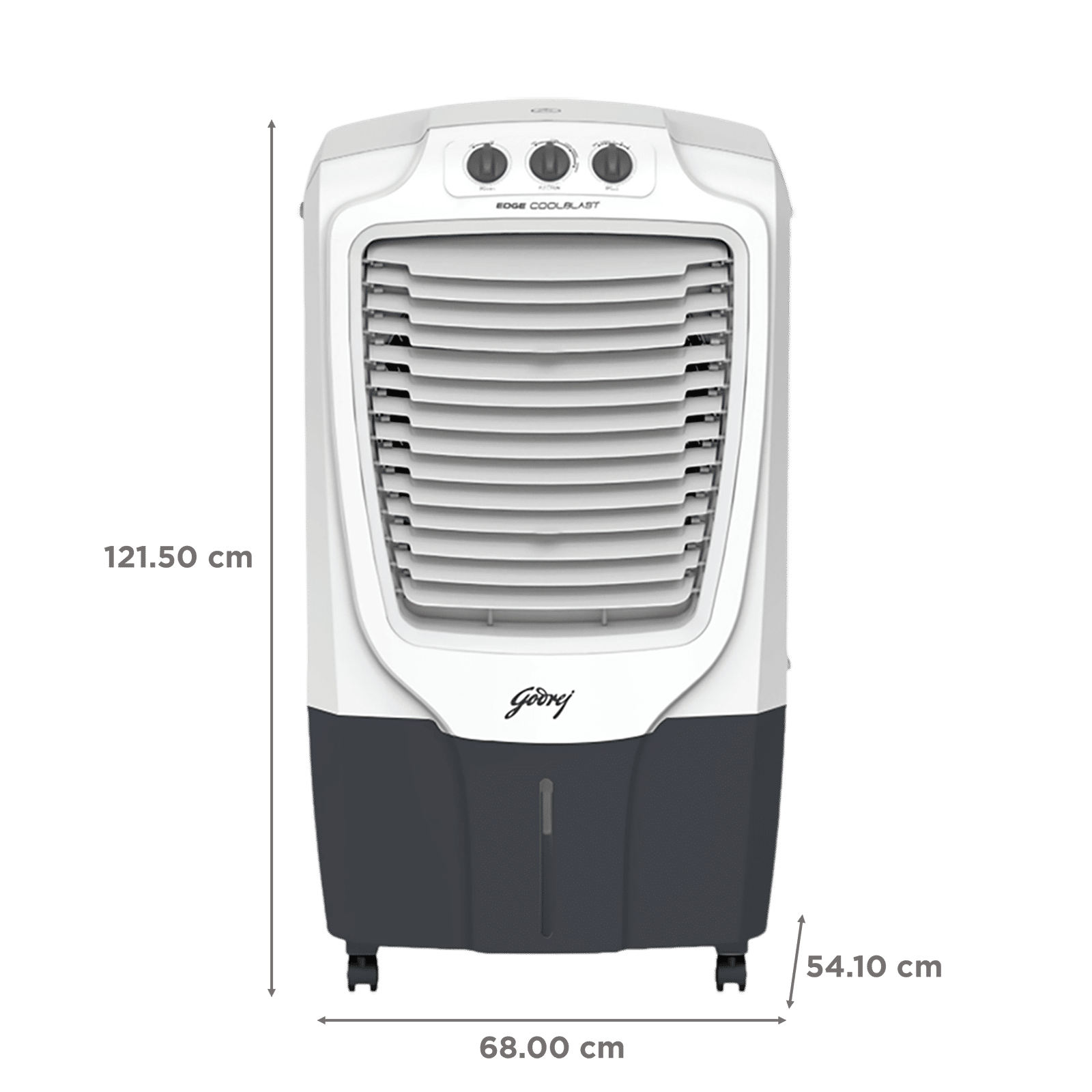 Godrej CoolBlast 87 Litres Desert Air Cooler with Ice Drip Technology (Thermal Overload Protection, White & Grey)_2