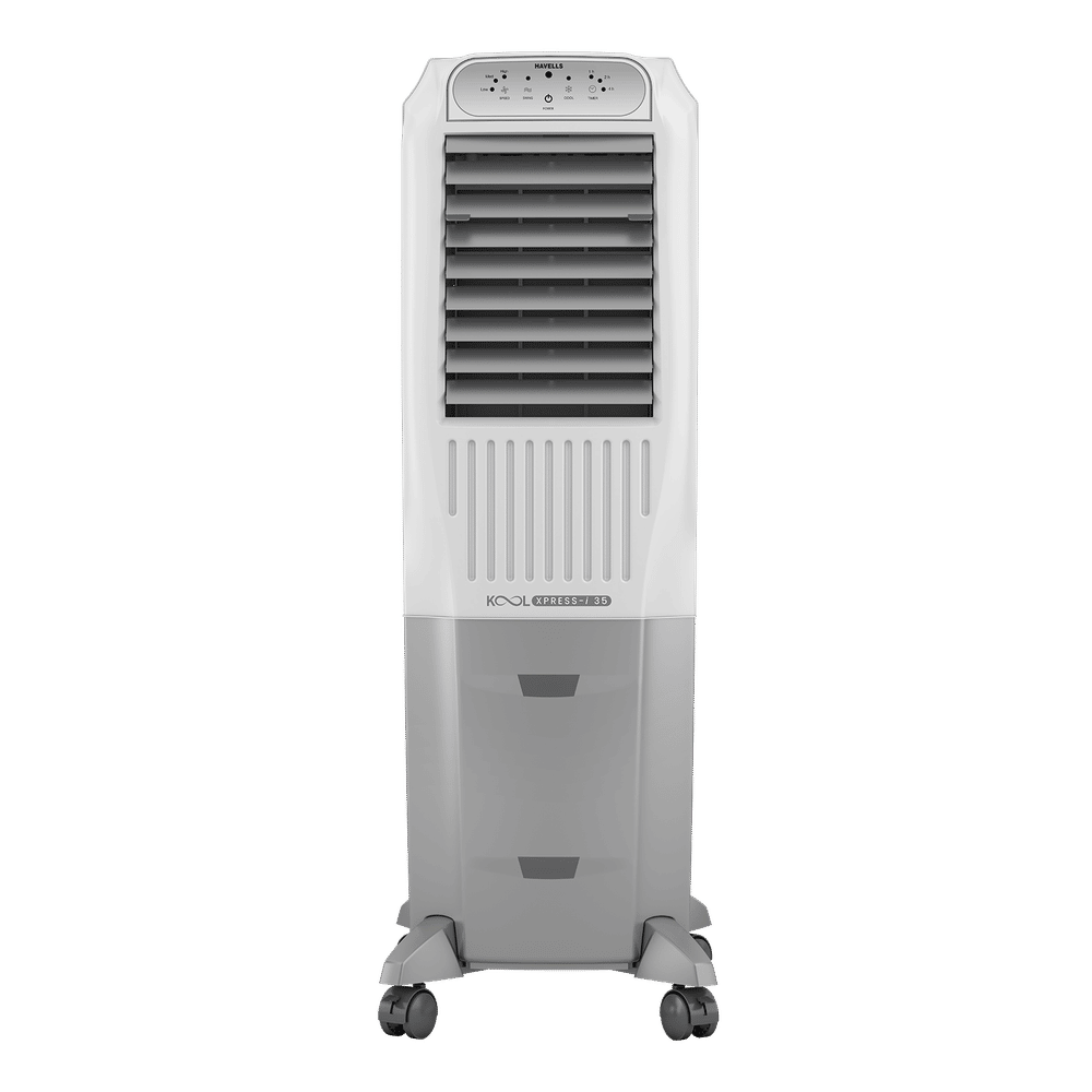Croma 18 Litres Personal Air Cooler with Inverter Compatible (Anti Bacterial Honey Comb Pads, White)