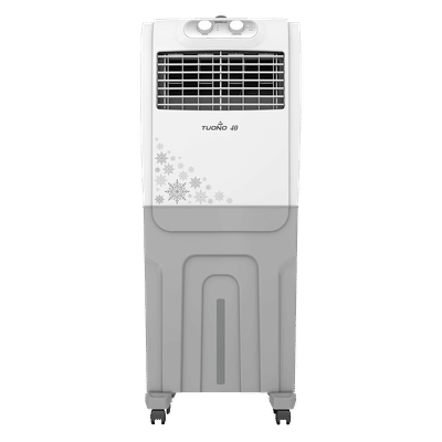 Havells Tuono 40 Litres Personal Air Cooler with Bacteria Shield Honeycomb Cooling Pad Technology (Auto Swing, White&Grey)